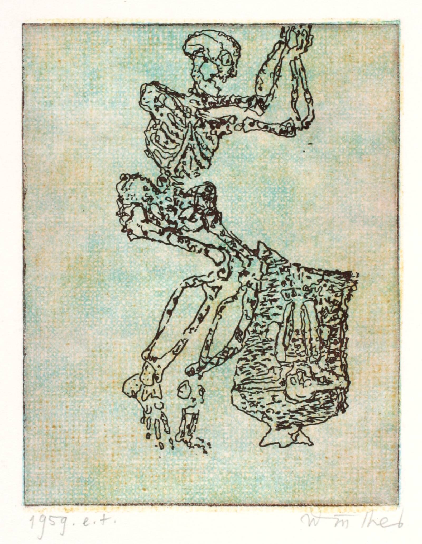 Købmand Ibsens død, Richard Winther, 1959