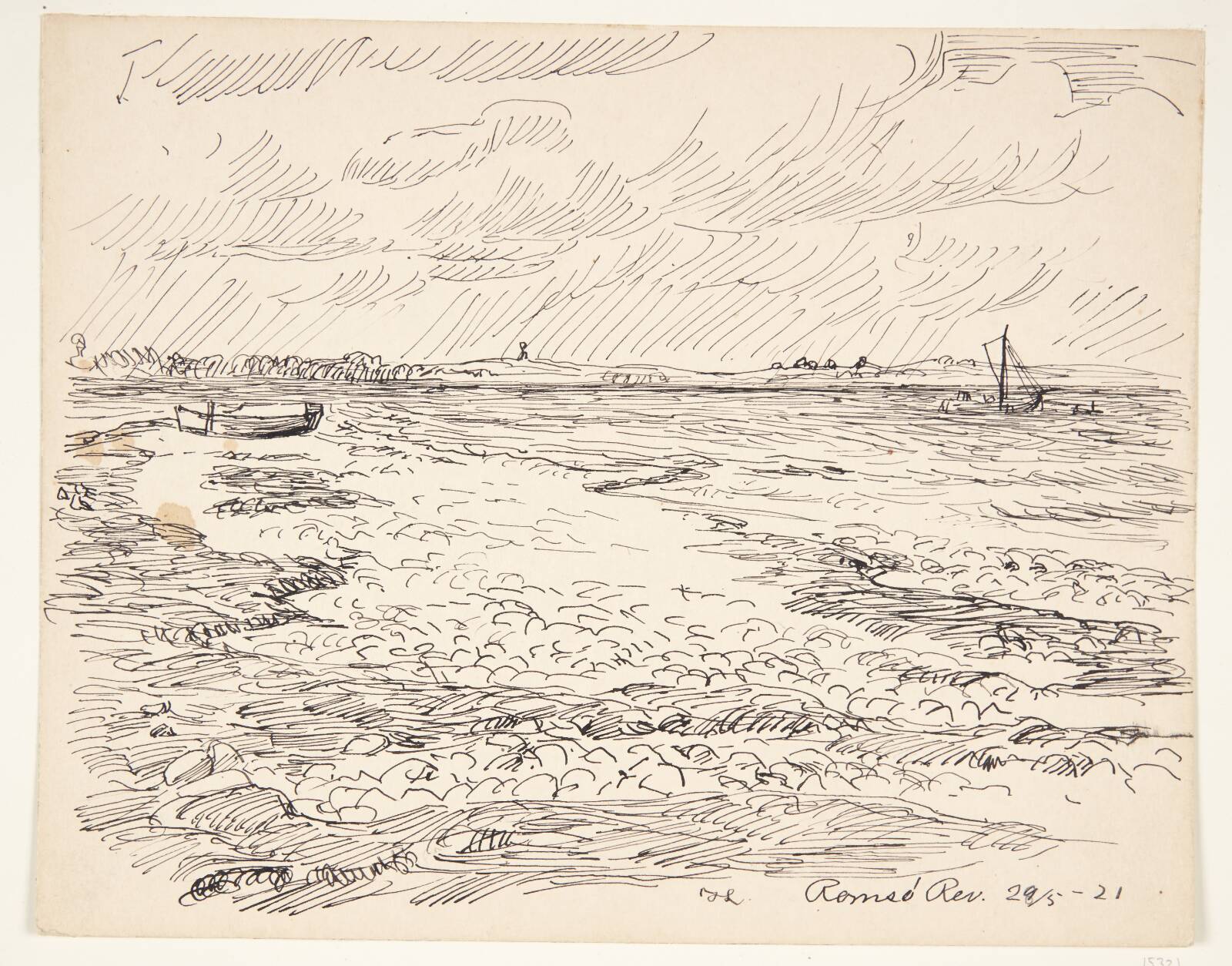 "Romsø Rev", Johannes Larsen, 1921