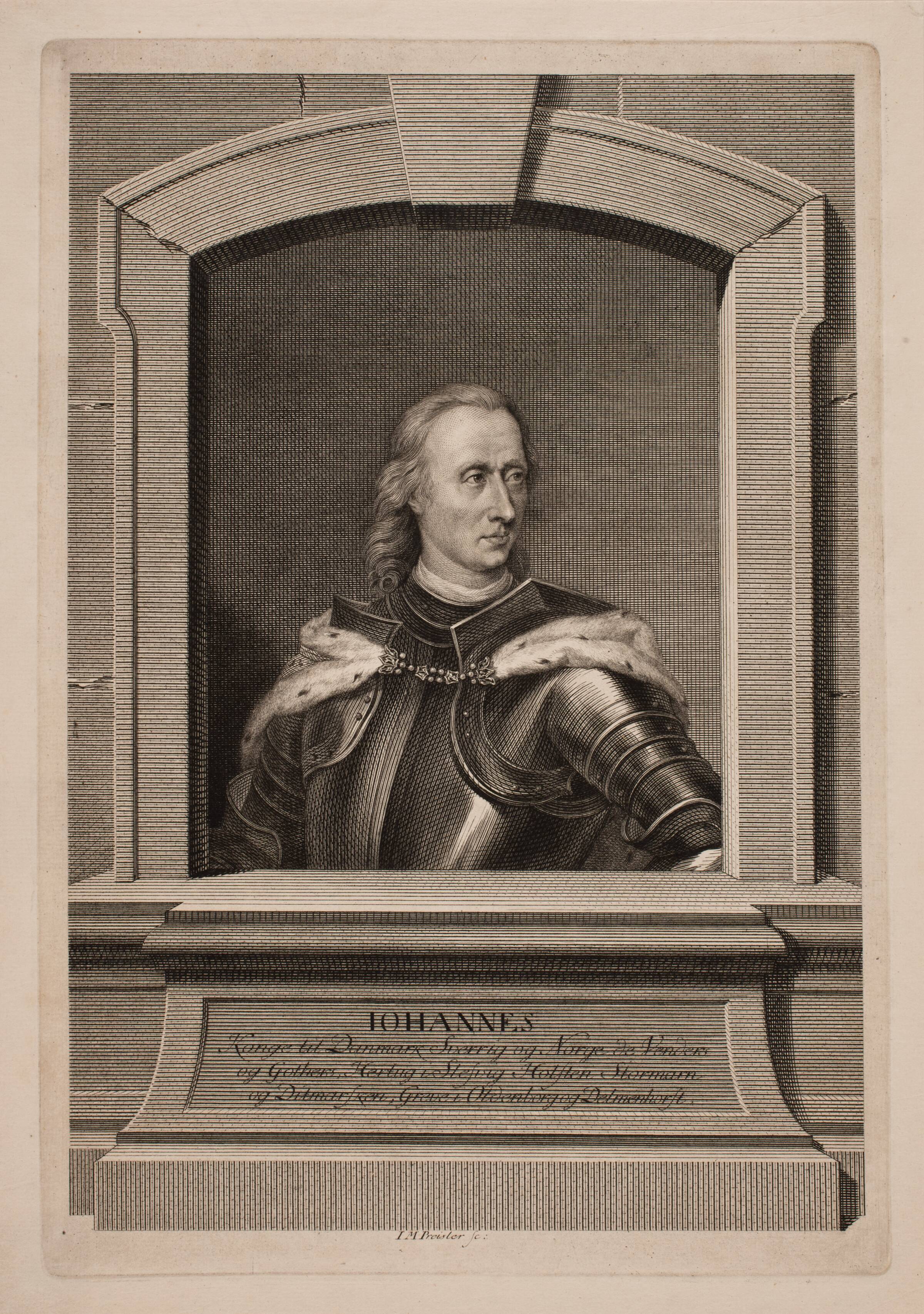 Kong Christian I, J.M. Preisler, 1760-1769