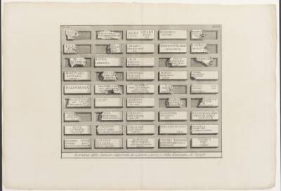 Iscrizioni delle Camere sepolcrali de' Liberti e Servi, ec. della Famiglia di Augusto, XXXIII