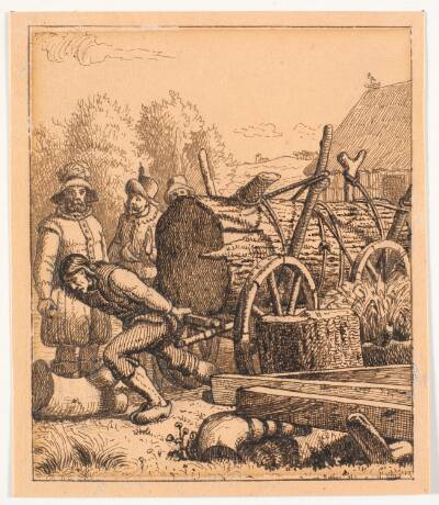 Illustration til St. St. Blicher, De tre Helligaftener