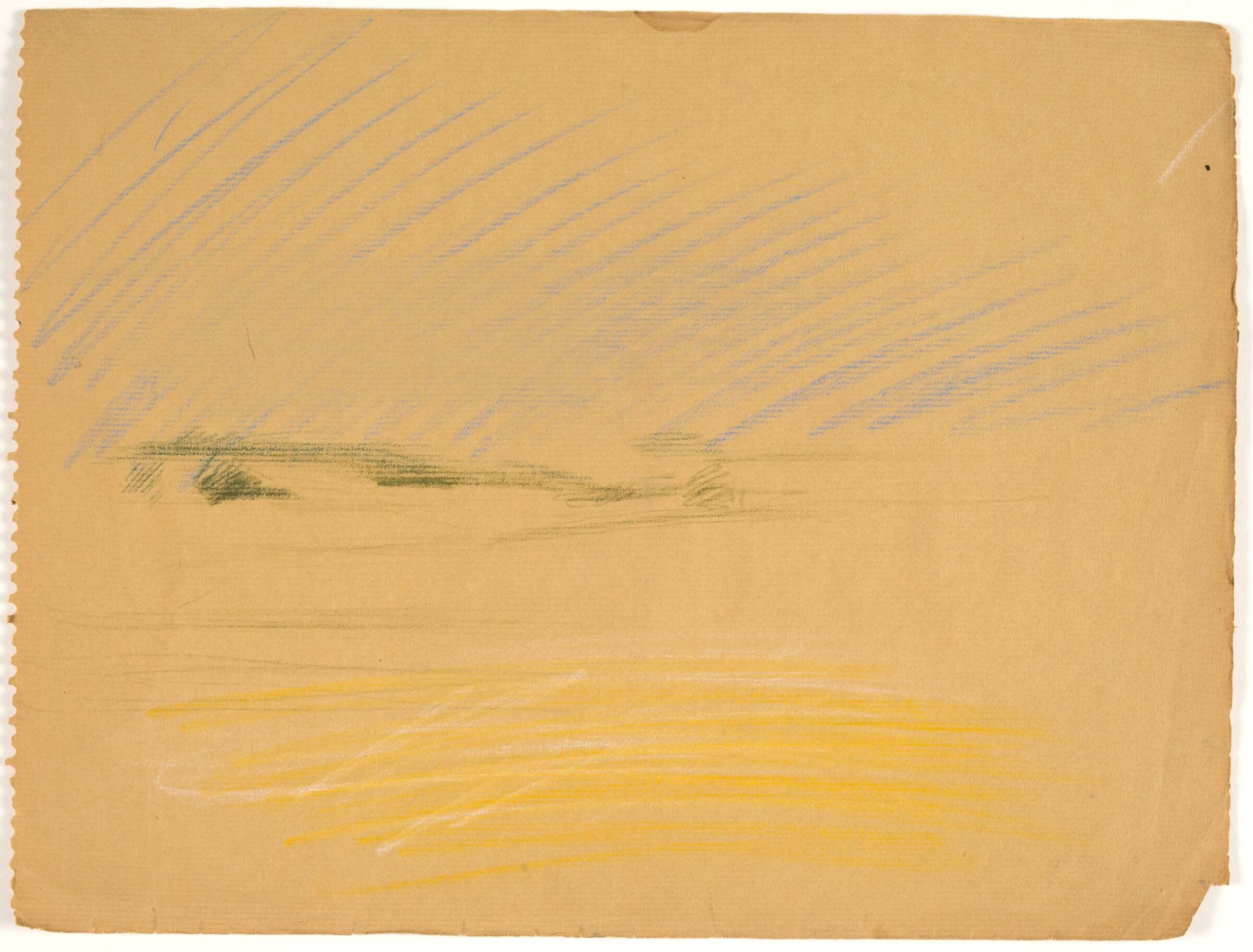 Let bakket landskab, Søren Hjorth Nielsen, 1901-1983