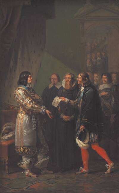 Frederik III modtager enevoldsmagten 1660