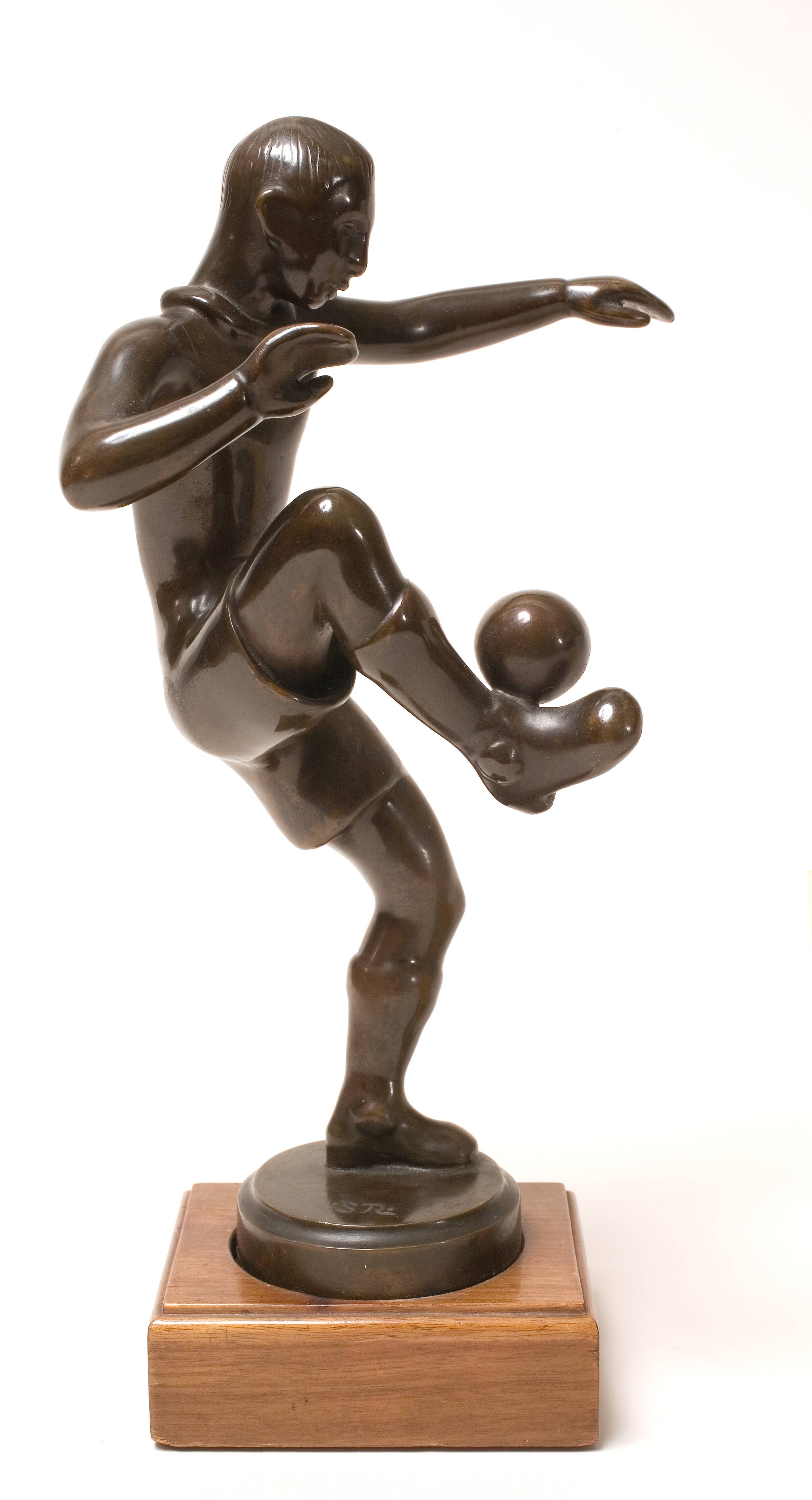 Fodboldspiller, Svend Rathsack, 1915