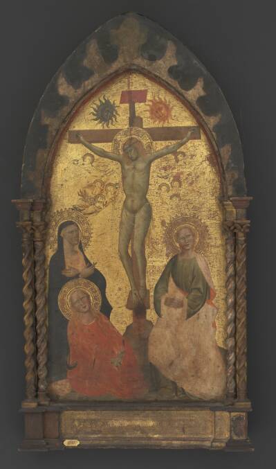 Kristus på korset med Jomfru Maria, Maria Magdalene og Johannes