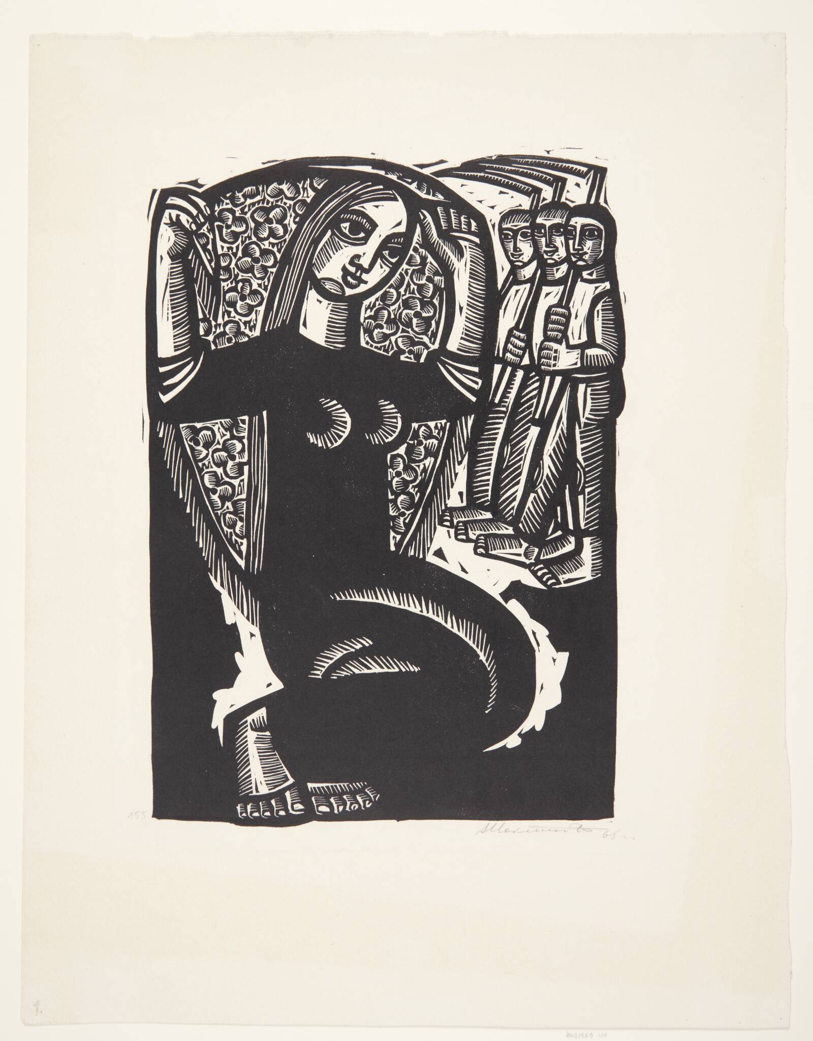 "Evas Ballade" I, Albina Makūnaitė, 1965