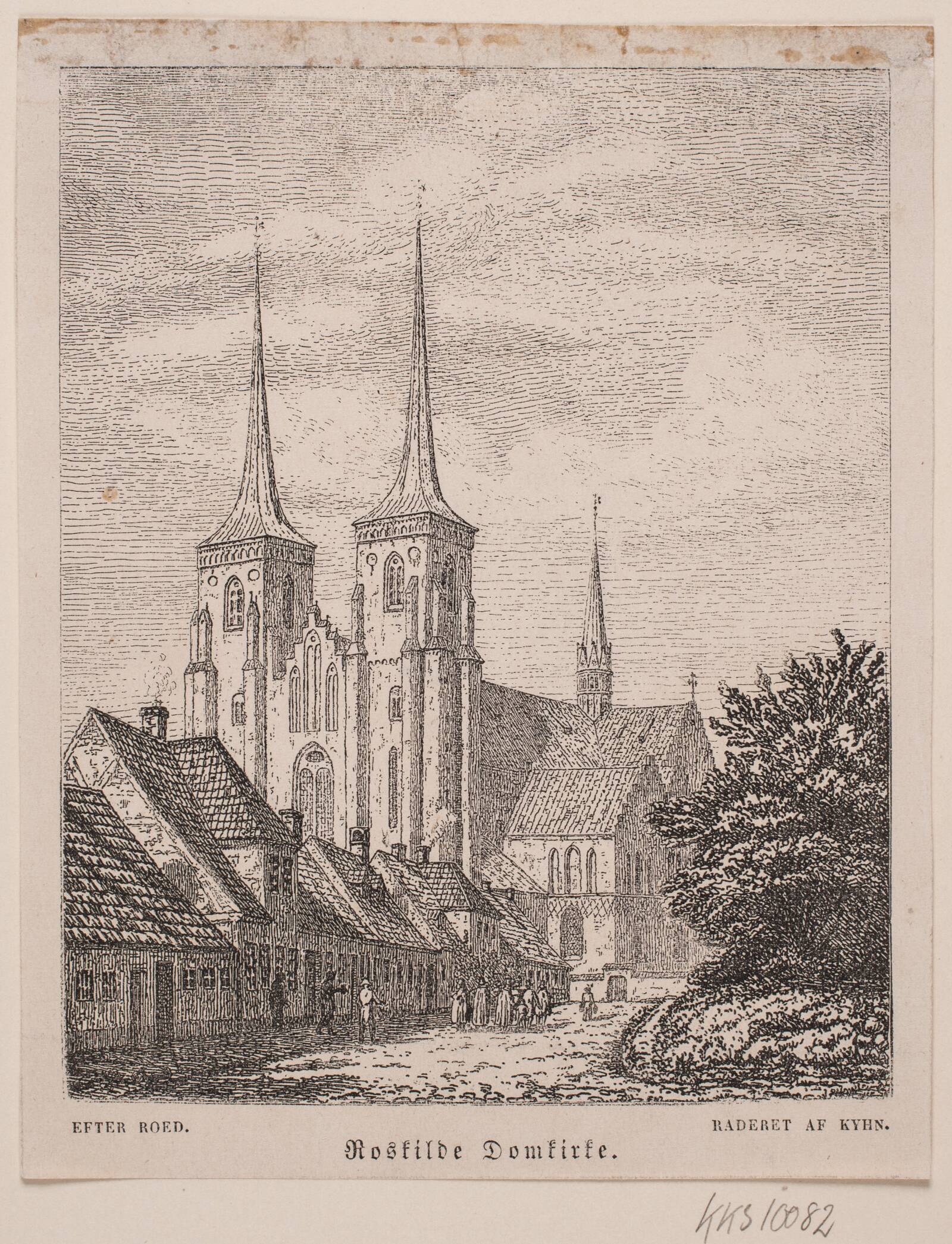 Roskilde domkirke, Vilhelm Kyhn, 1854
