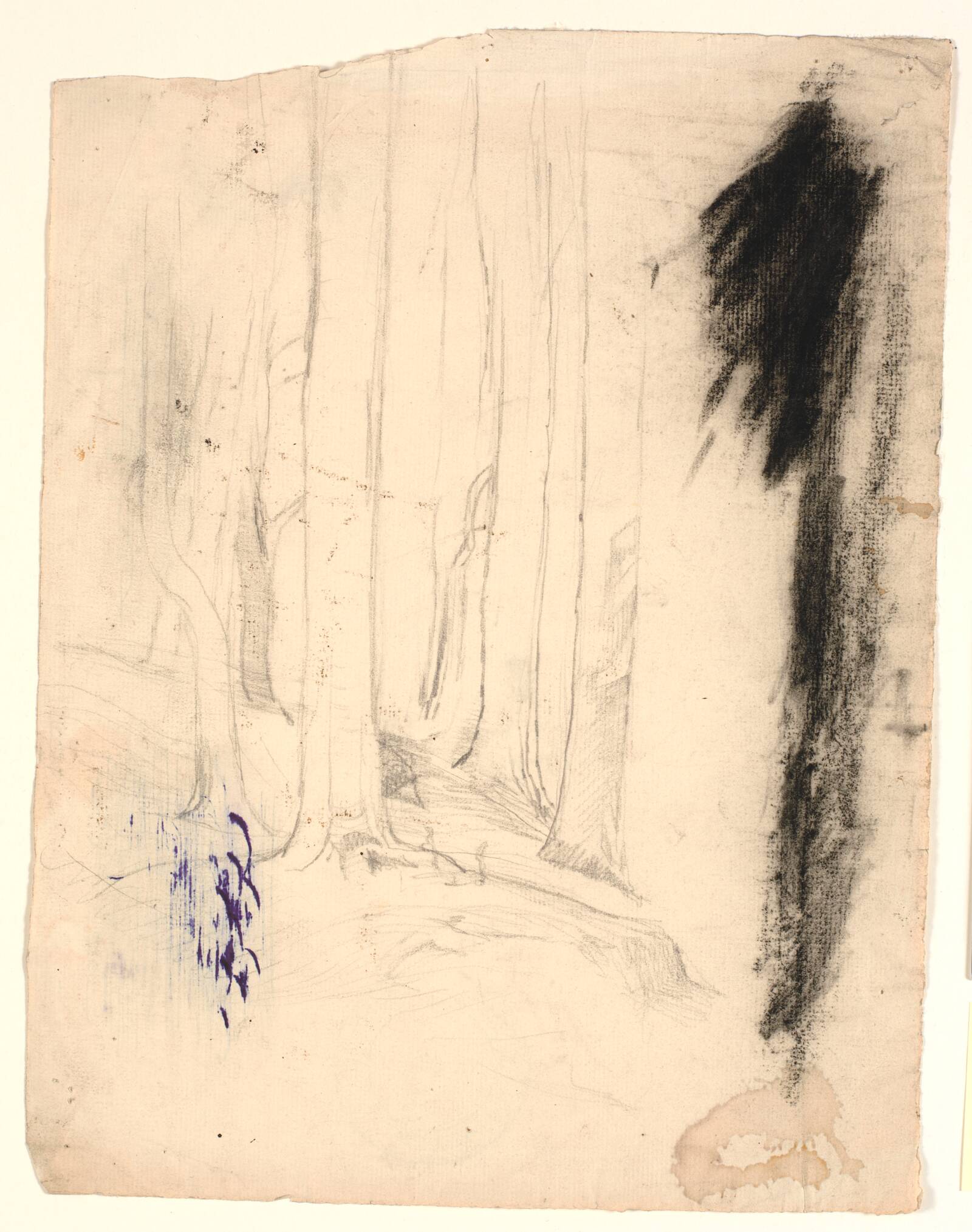 Træstammer, Poul S. Christiansen, 1855-1933