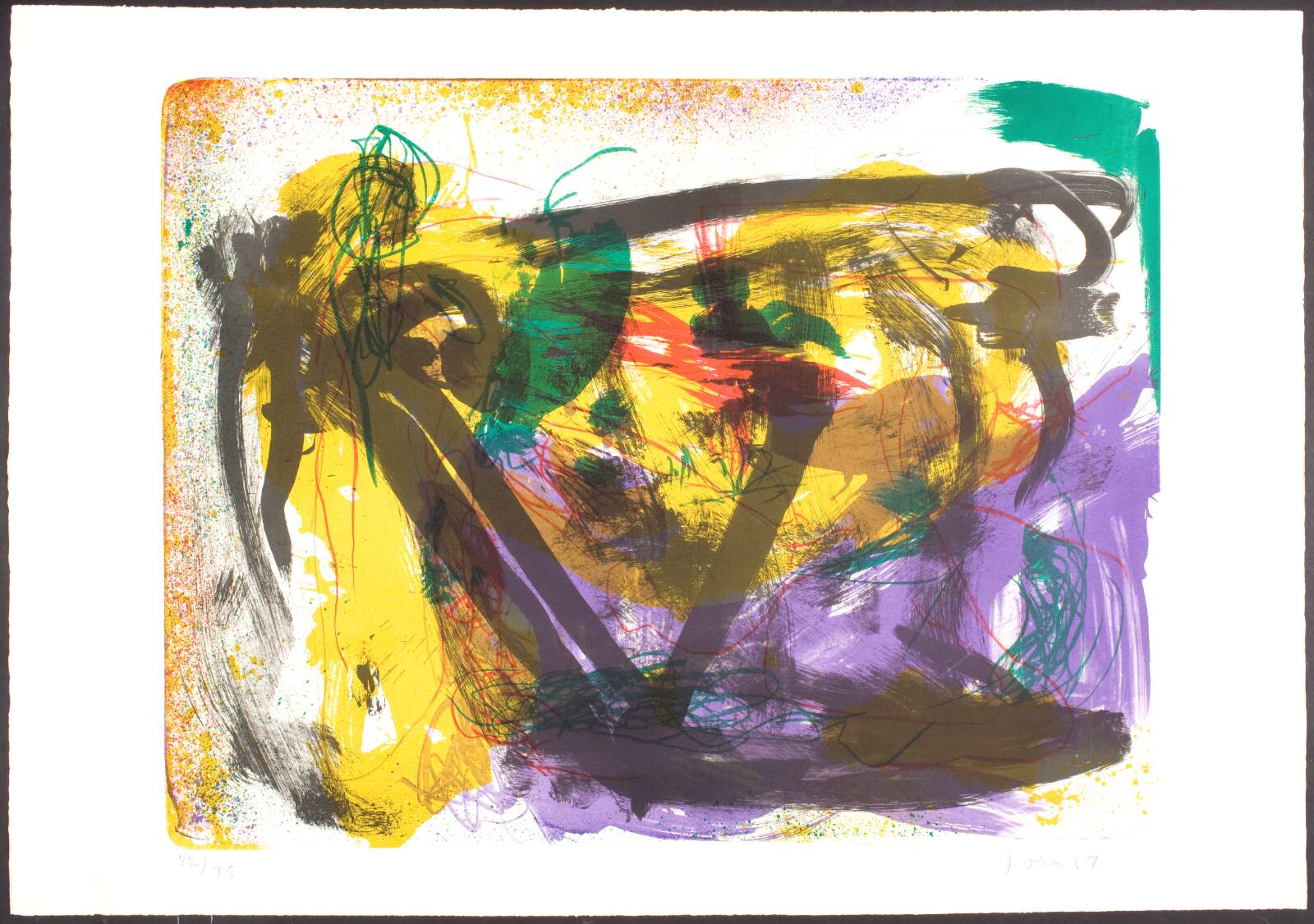 Uden titel, Asger Jorn, 1967