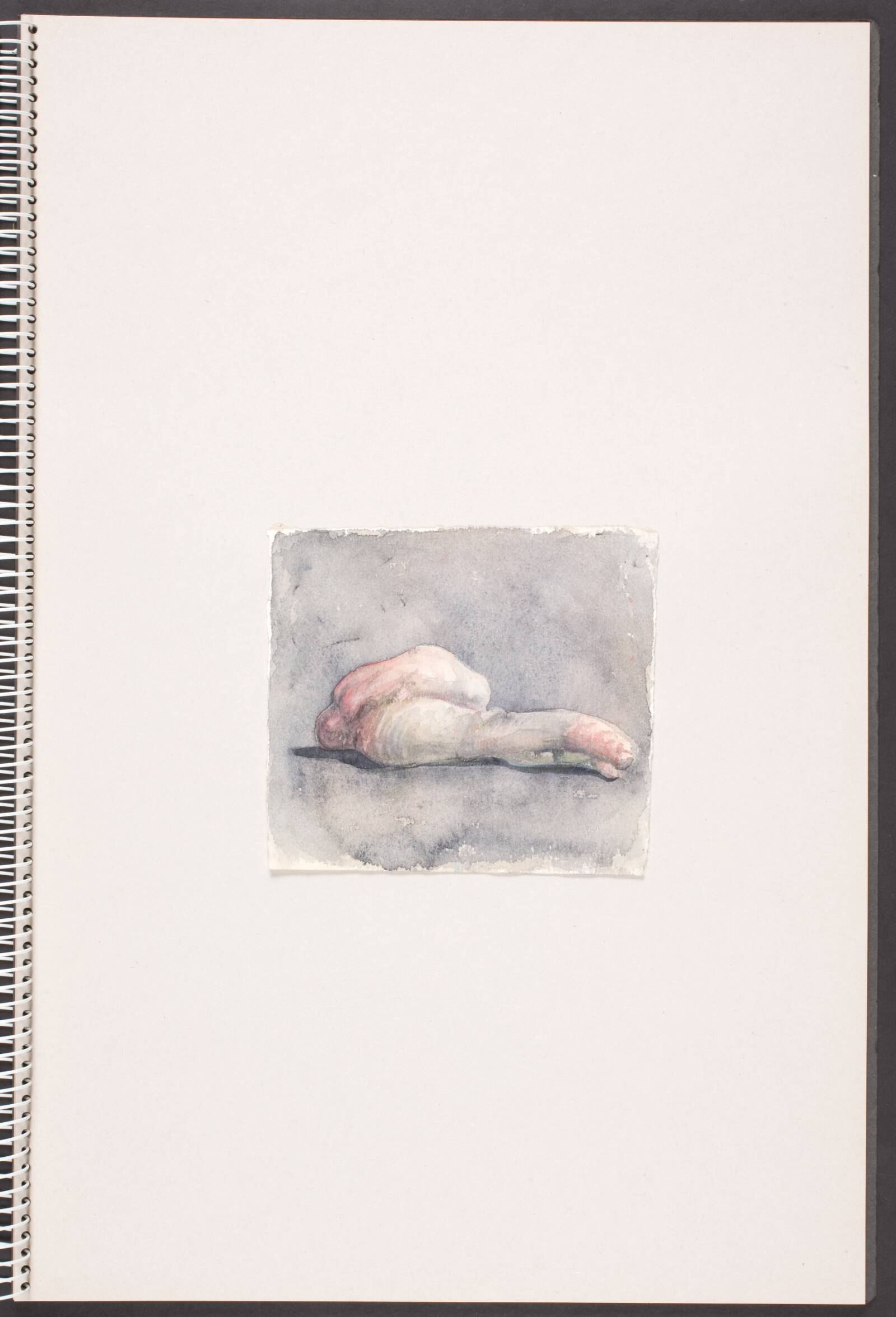 Liggende, antropomorf form, Michael Kvium, 1991-1993