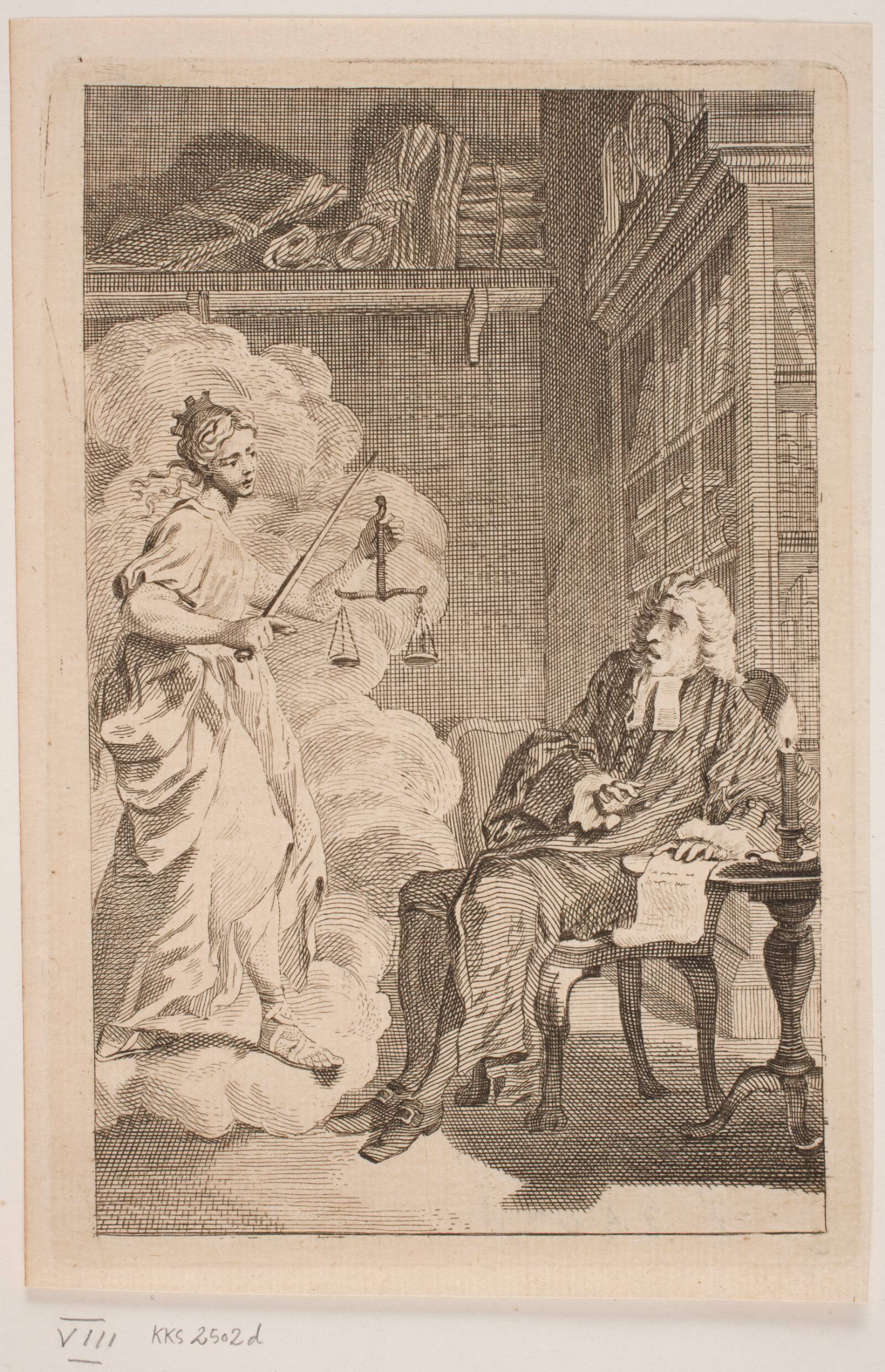 Procuratoren og Retfærdigheden, Hans Quist, 1760