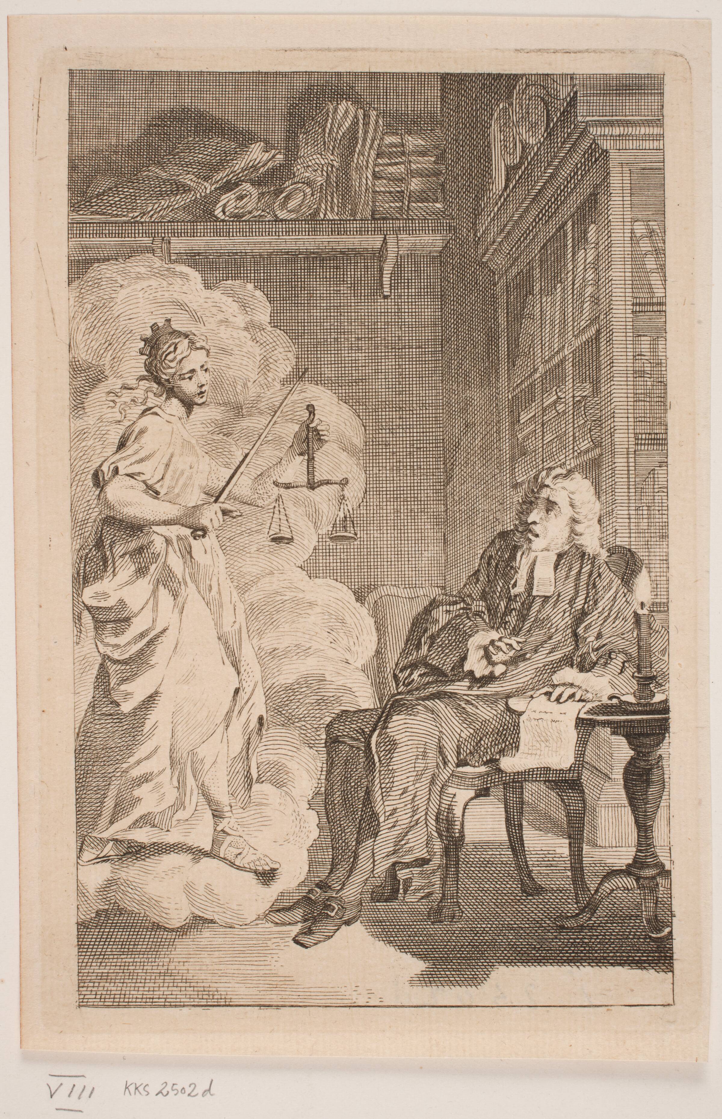 Procuratoren og Retfærdigheden, Hans Quist, 1760