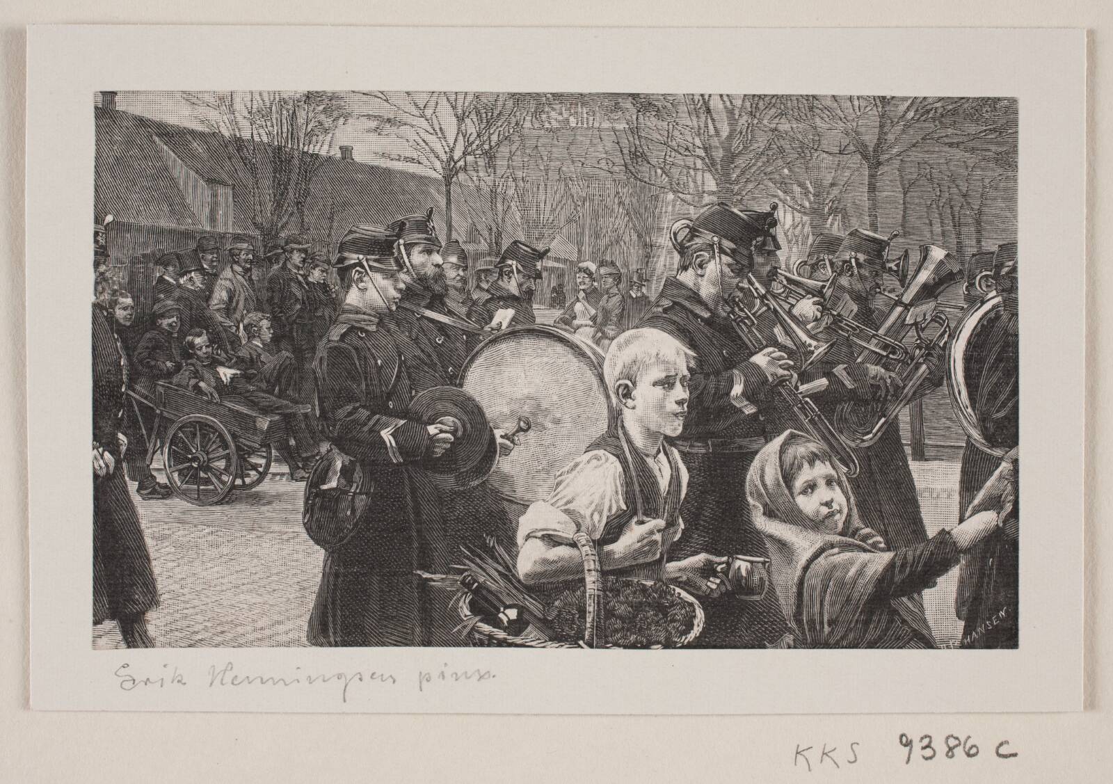 Vagtparade, Hans Peter Hansen, 1855-1930
