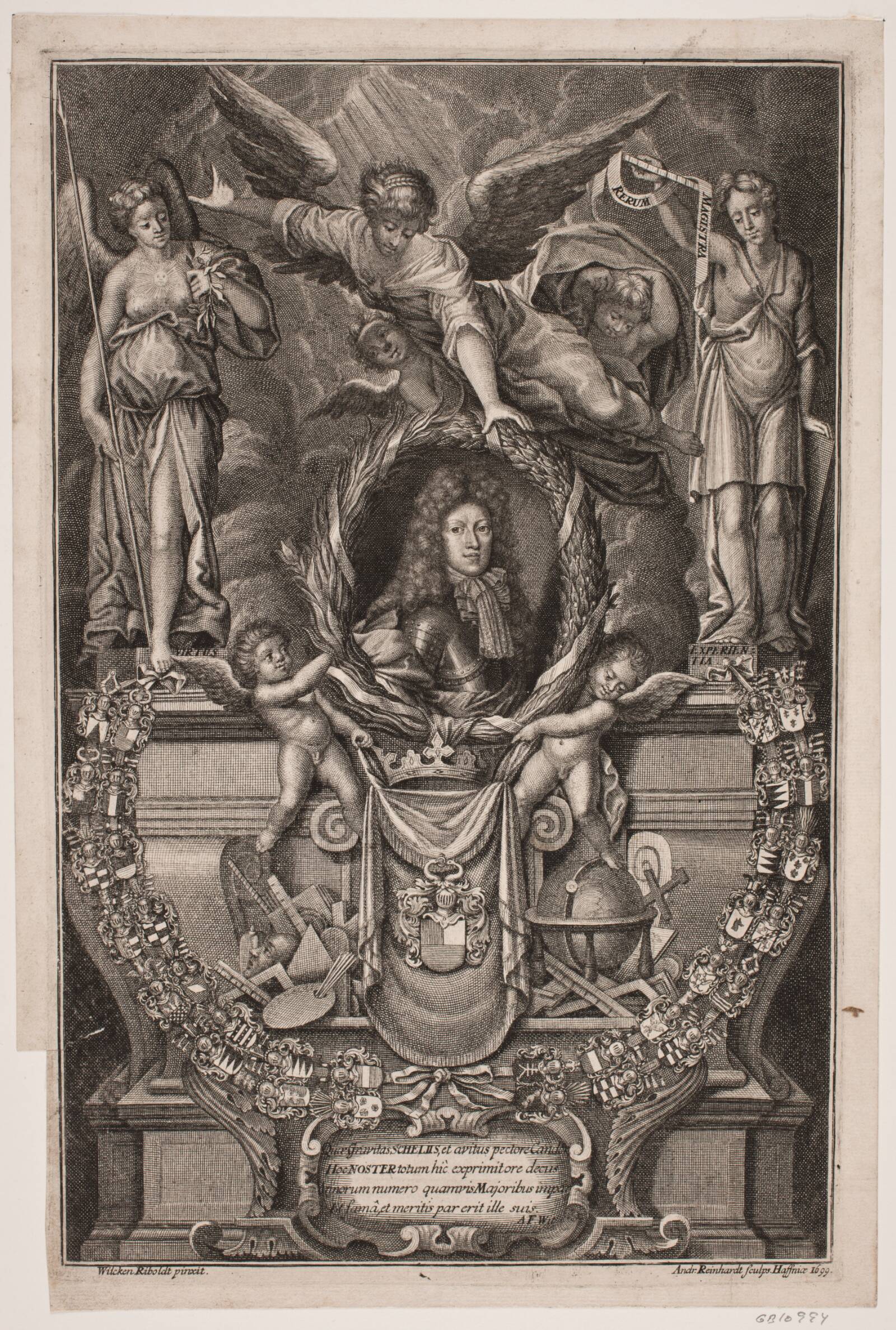 Jørgen Skeel til Estrup, Andreas Reinhardt, 1699