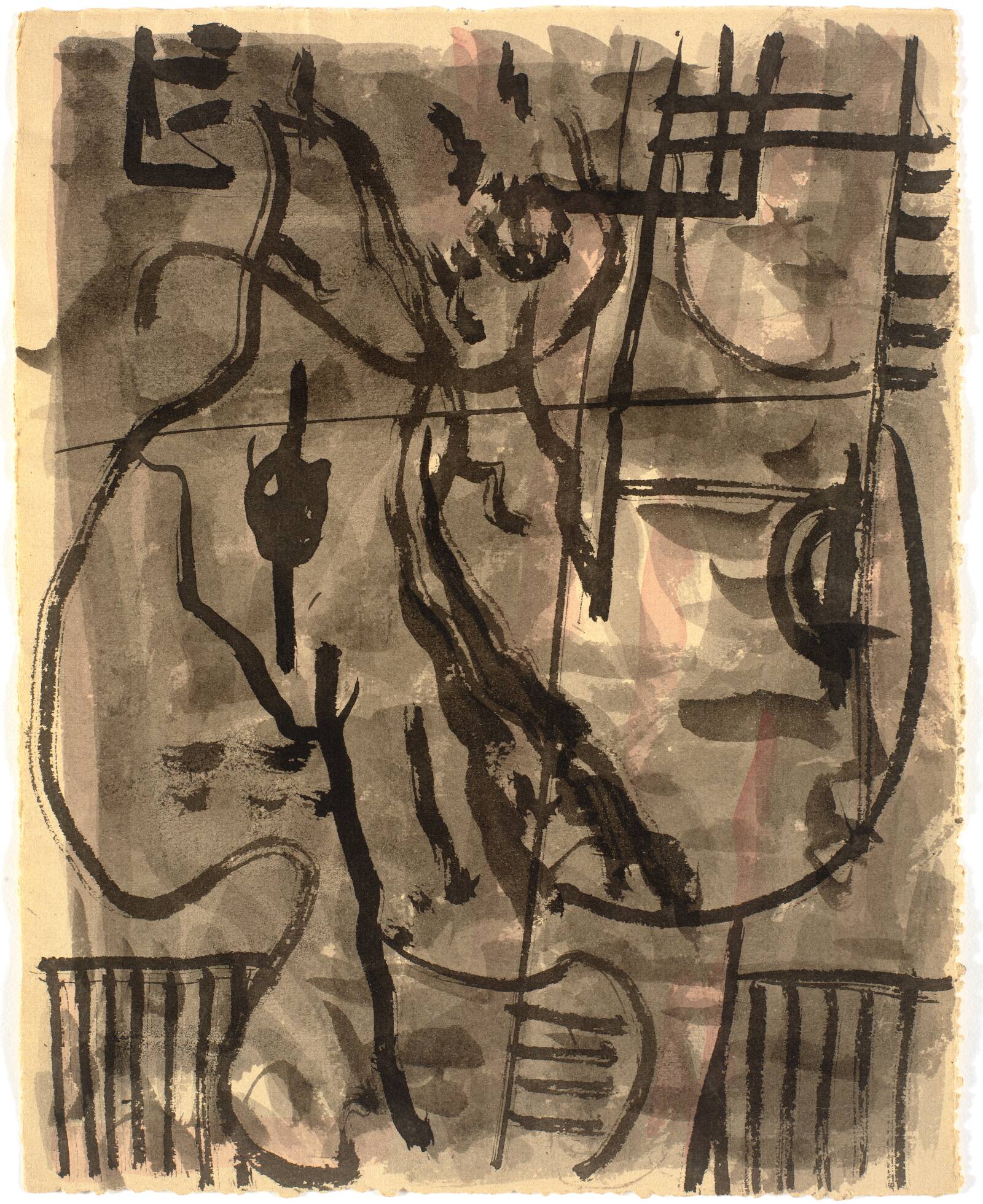 Figuration, Richard Mortensen, 1945-1948