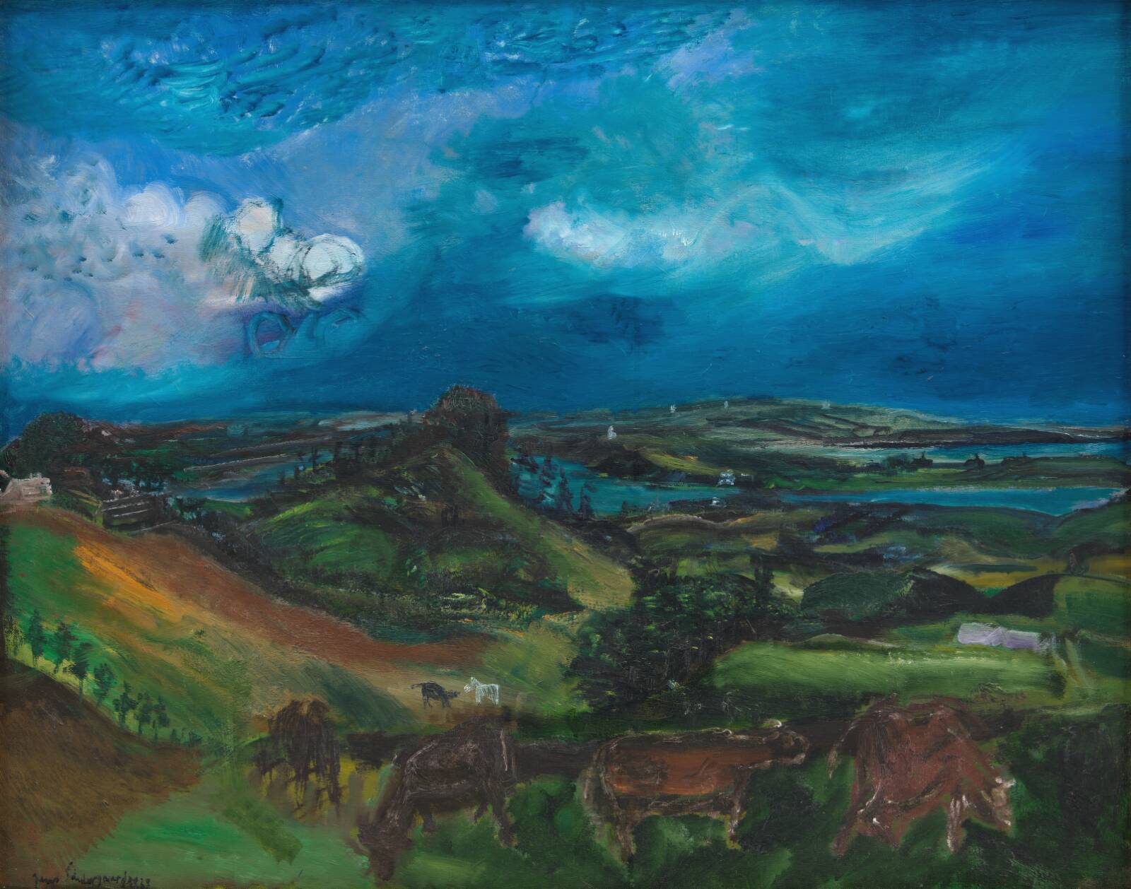 Landskab fra Thy, Jens Søndergaard, 1929