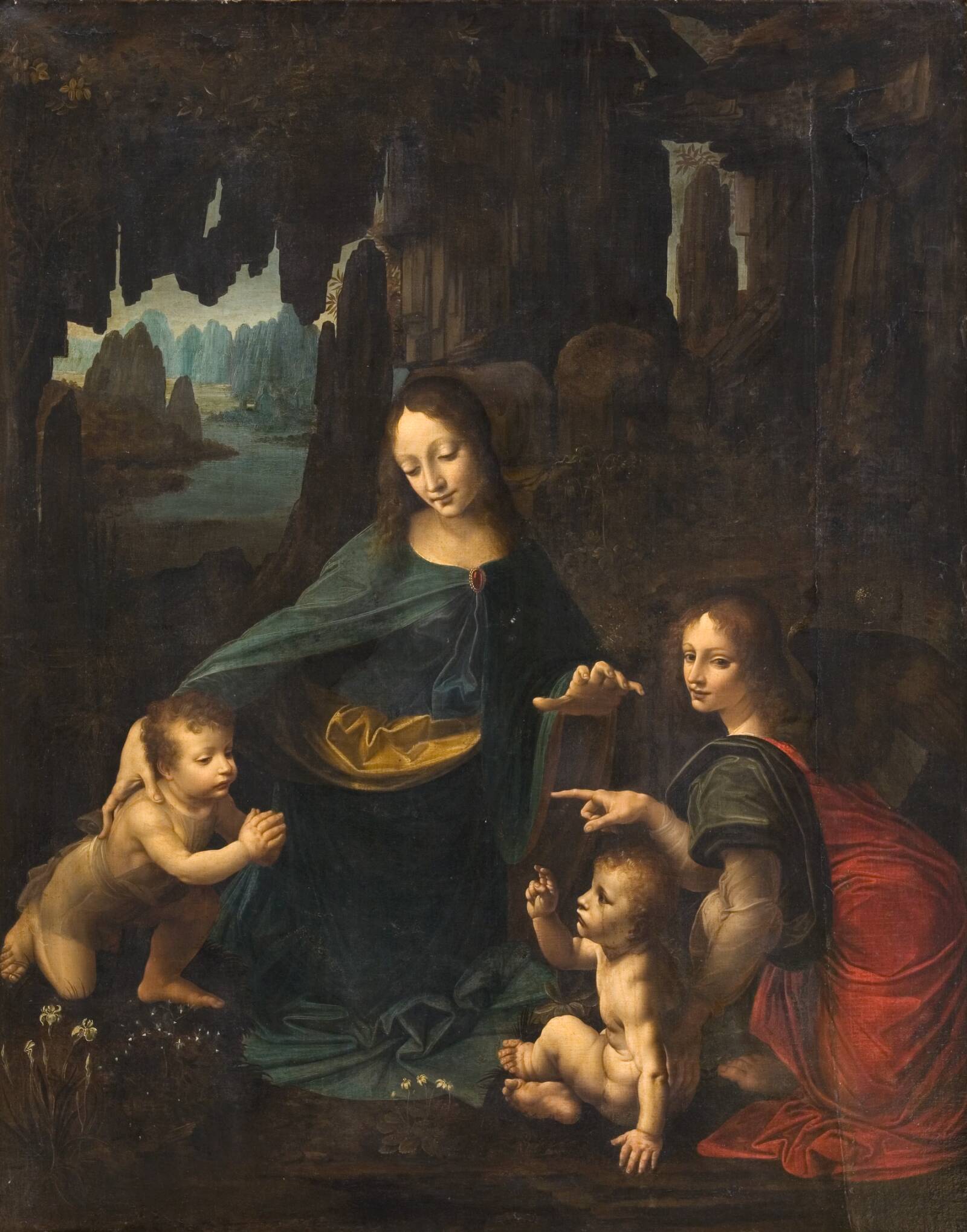 Madonna i klippegrotten, Ubekendt, 1601-1700