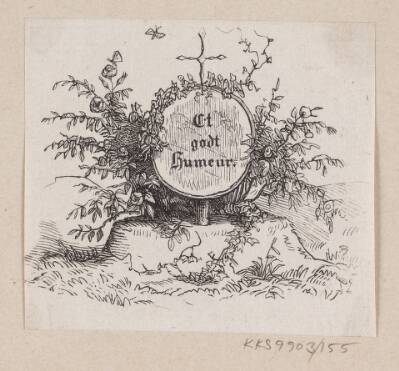 Illustration til "Et godt Humeur" i H.C. Andersen, "Eventyr og Historier", Bind 2