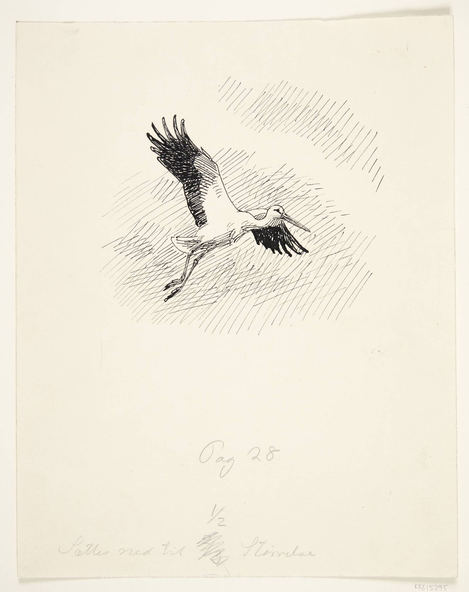 Stork, Johannes Larsen, 1936