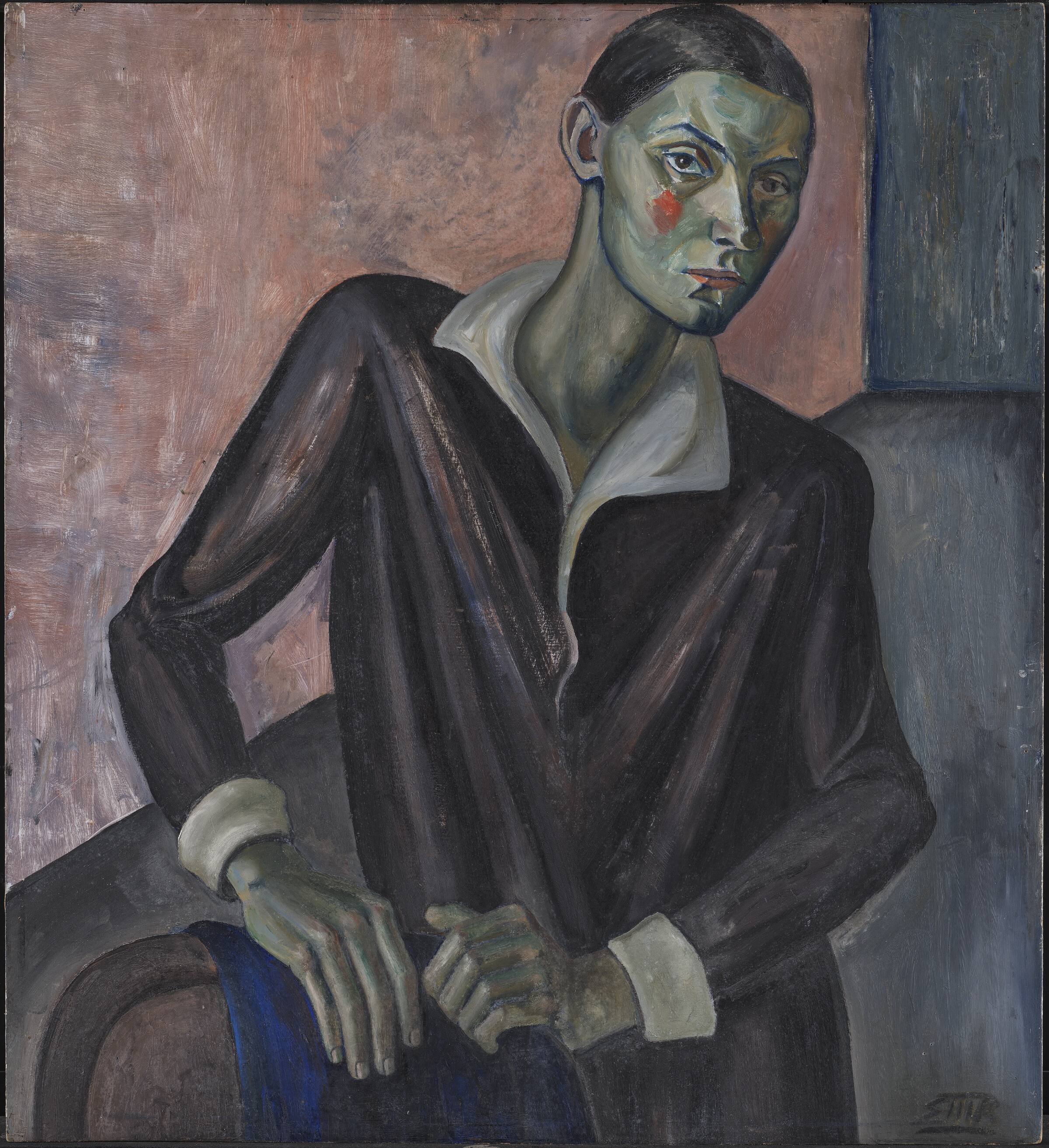 Selvportræt, Elisa Maria Boglino, 1930