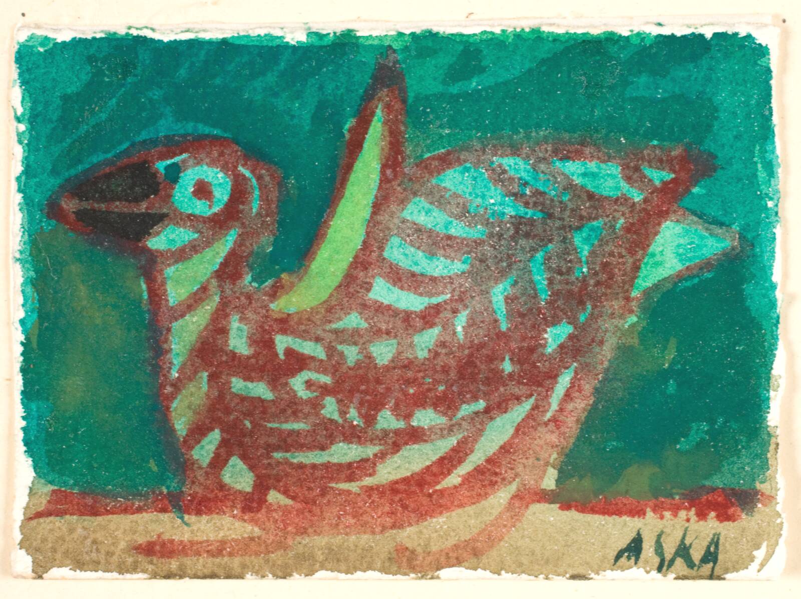 Fugl, Asger Jorn, 1944