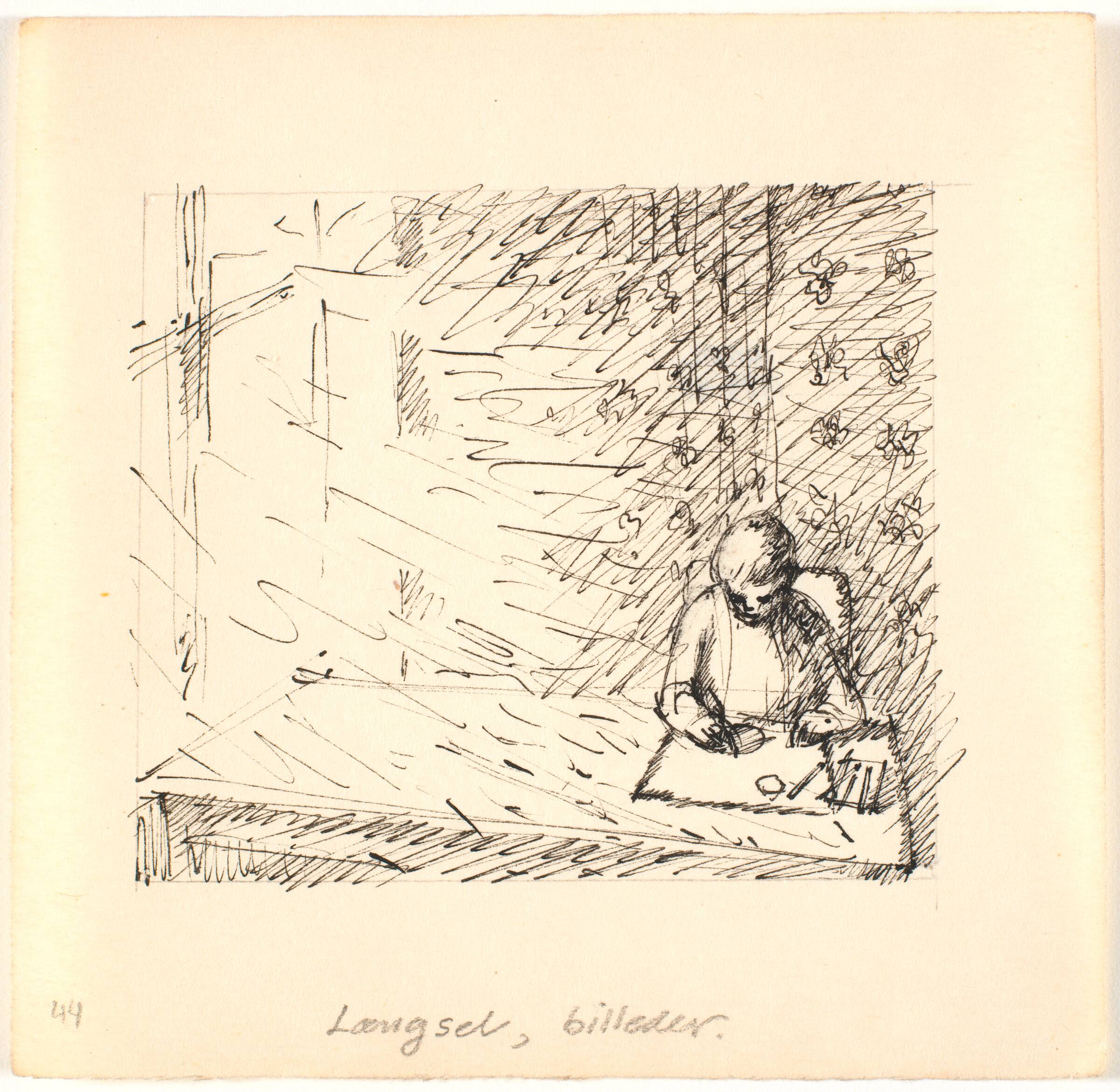 Længsel, billeder, Palle Nielsen, 1949