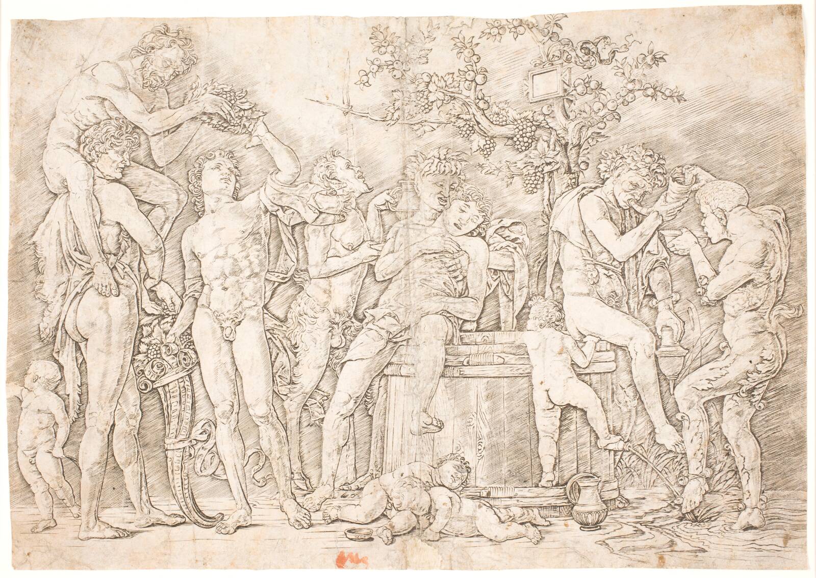 Bakkanal ved vinkarret, Ubekendt, 1470-1500