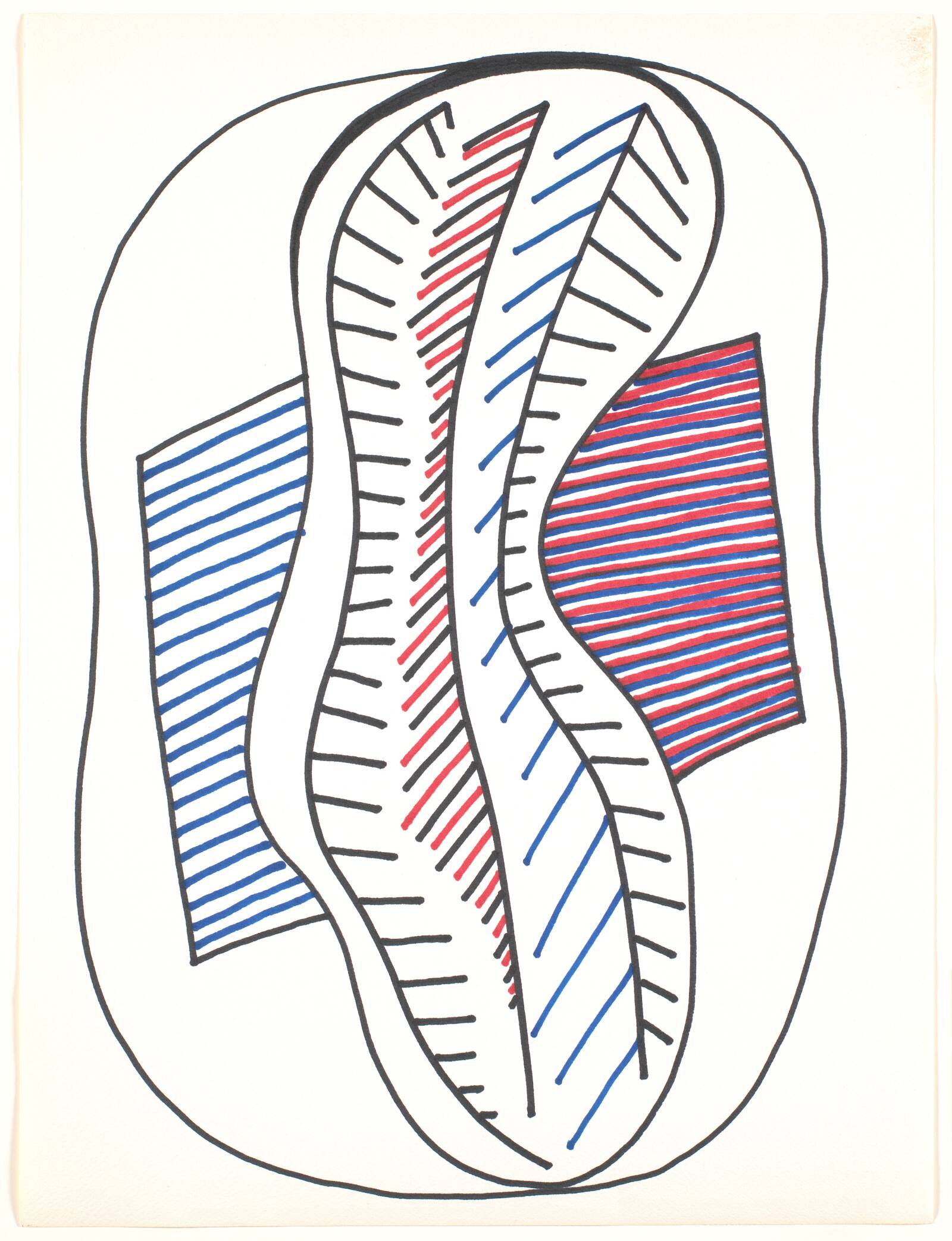 Uden titel, Richard Mortensen, 1970-1972