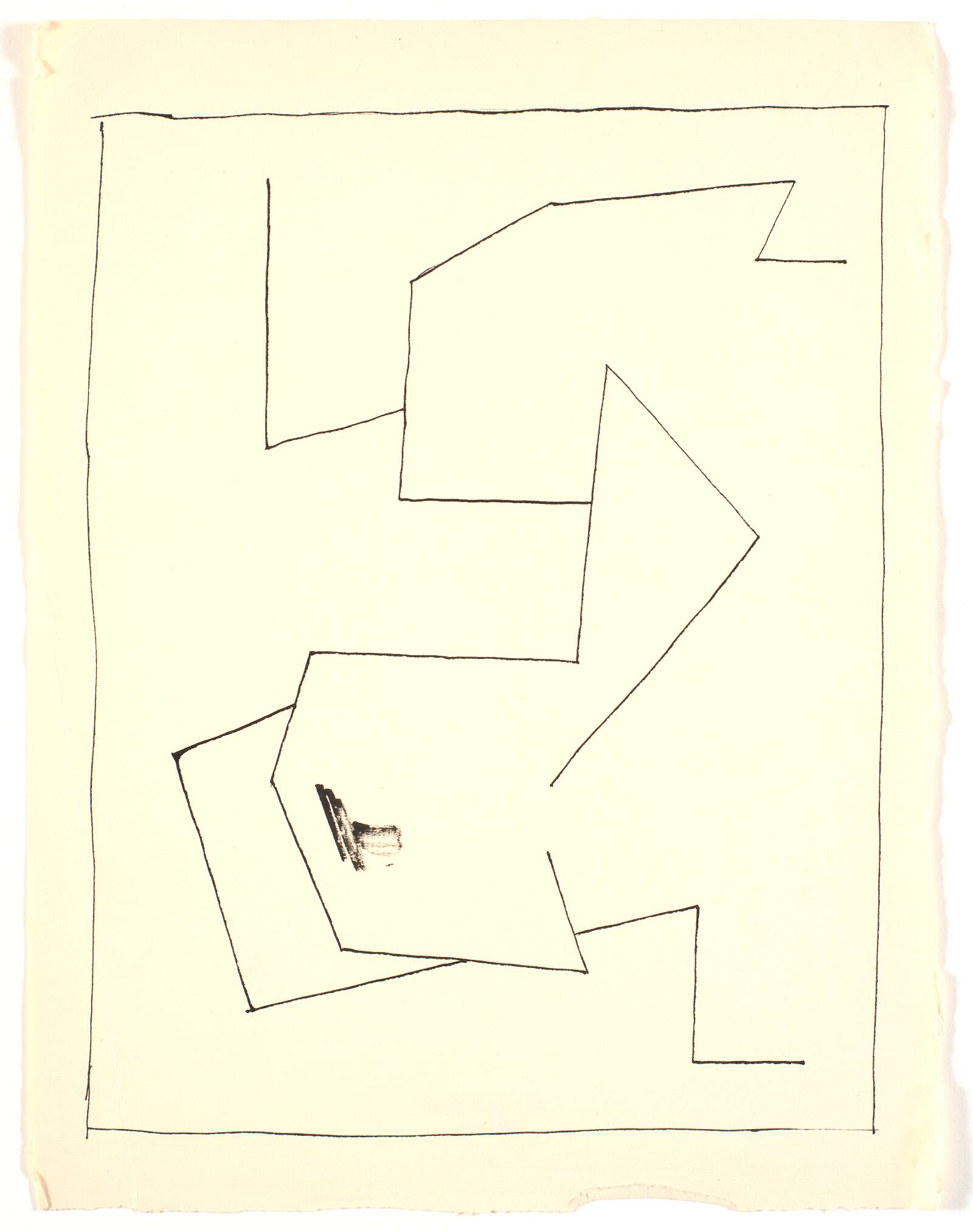 Geometrisk komposition, Richard Mortensen, 1949-1951