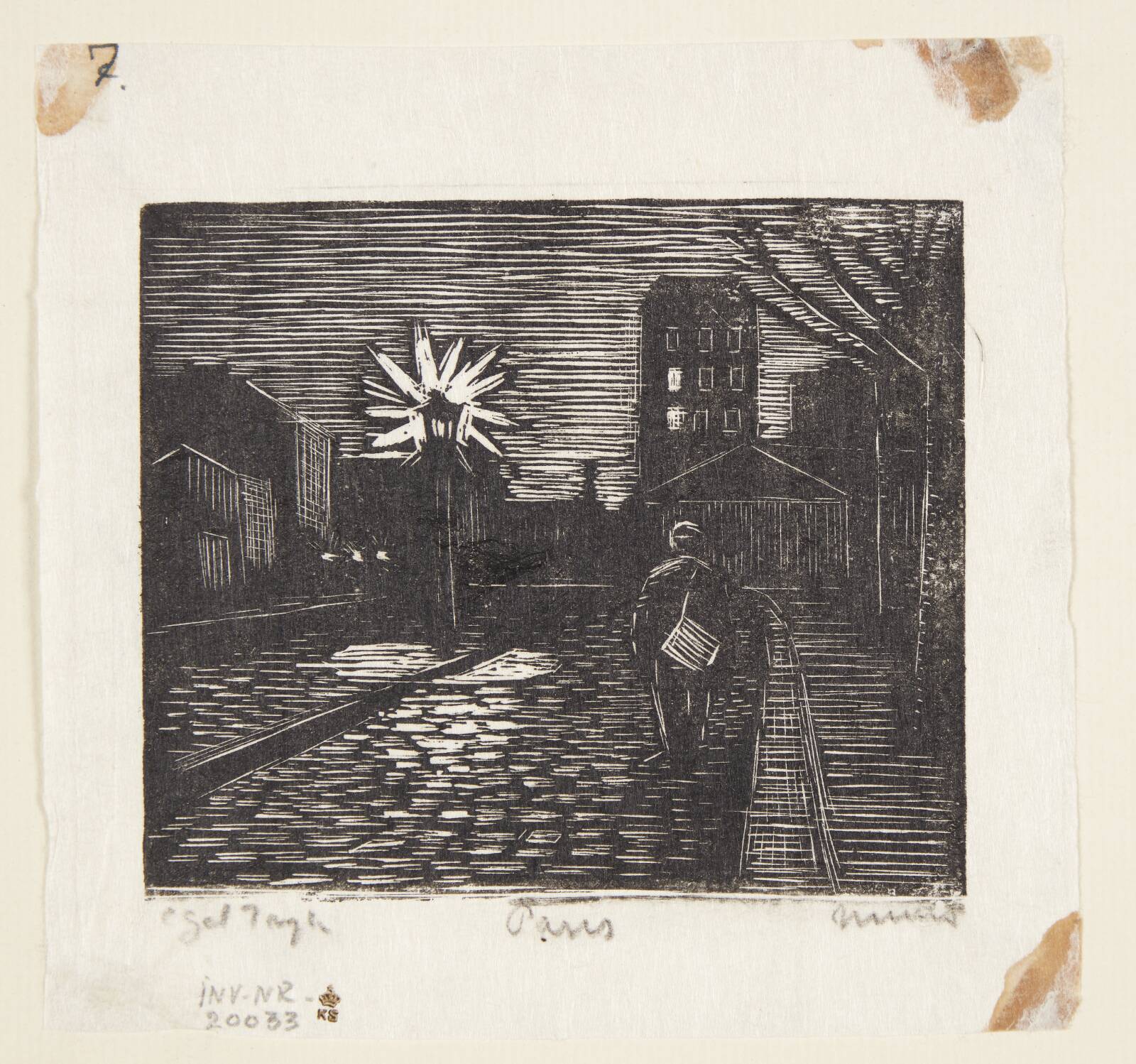 "Paris", Jane Muus, 1949