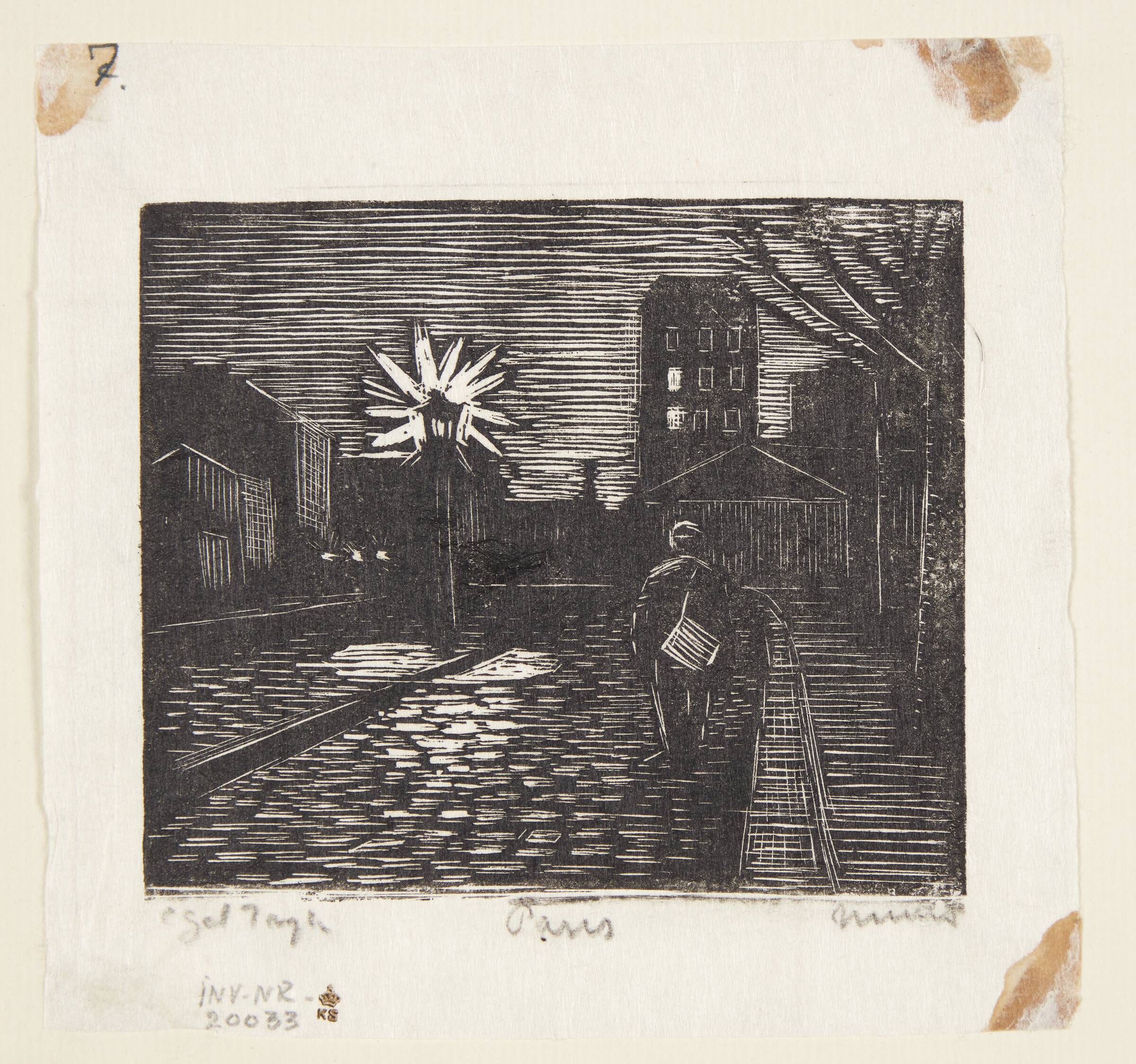 "Paris", Jane Muus, 1949