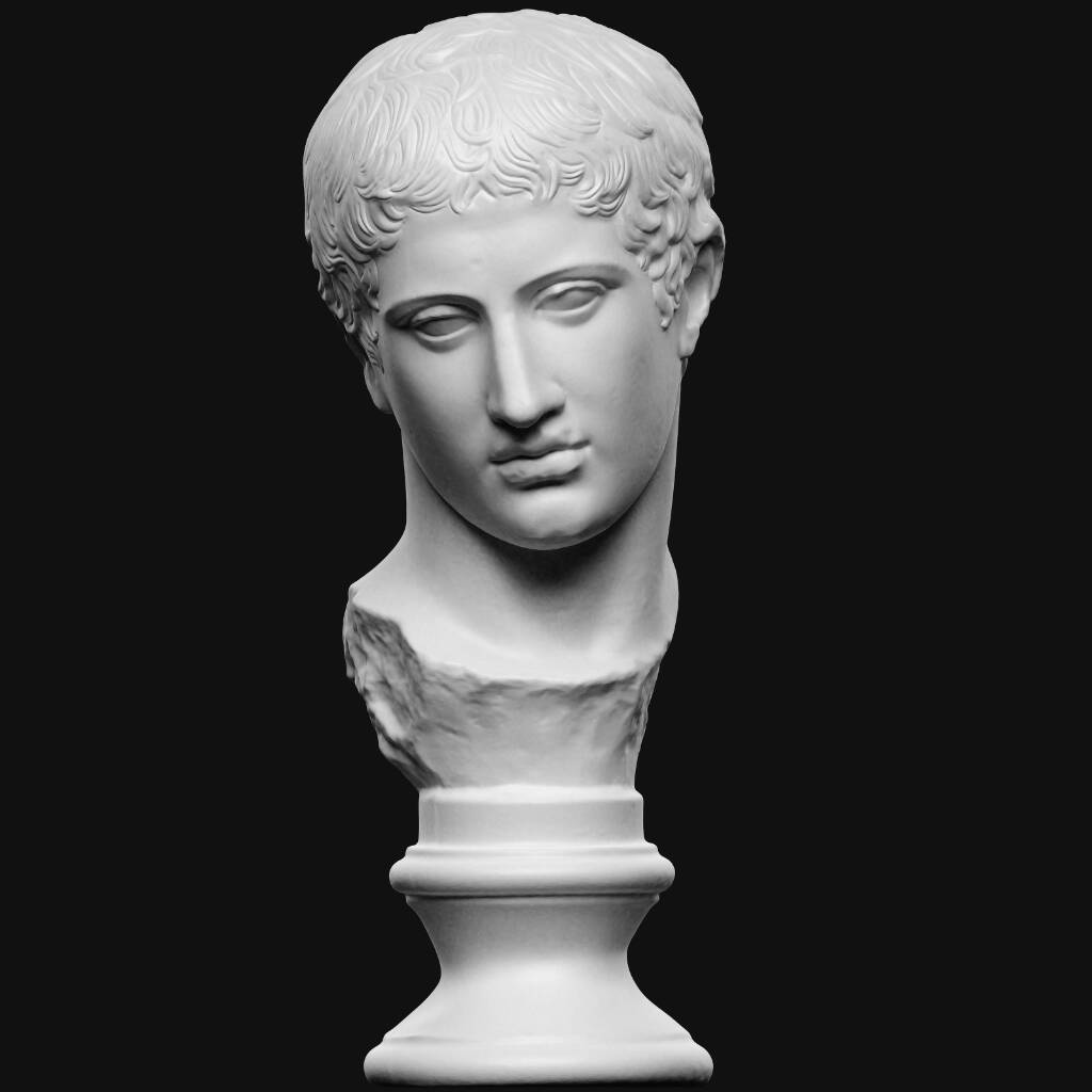 From a statue of the Discophoros or Discus Bearer 3D printable model by SMK, National Gallery of Denmark