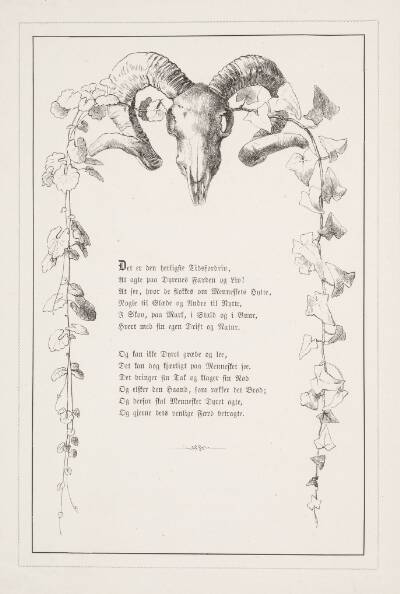 Titelblad til H.V. Kaalund, "Fabler for Børn"
