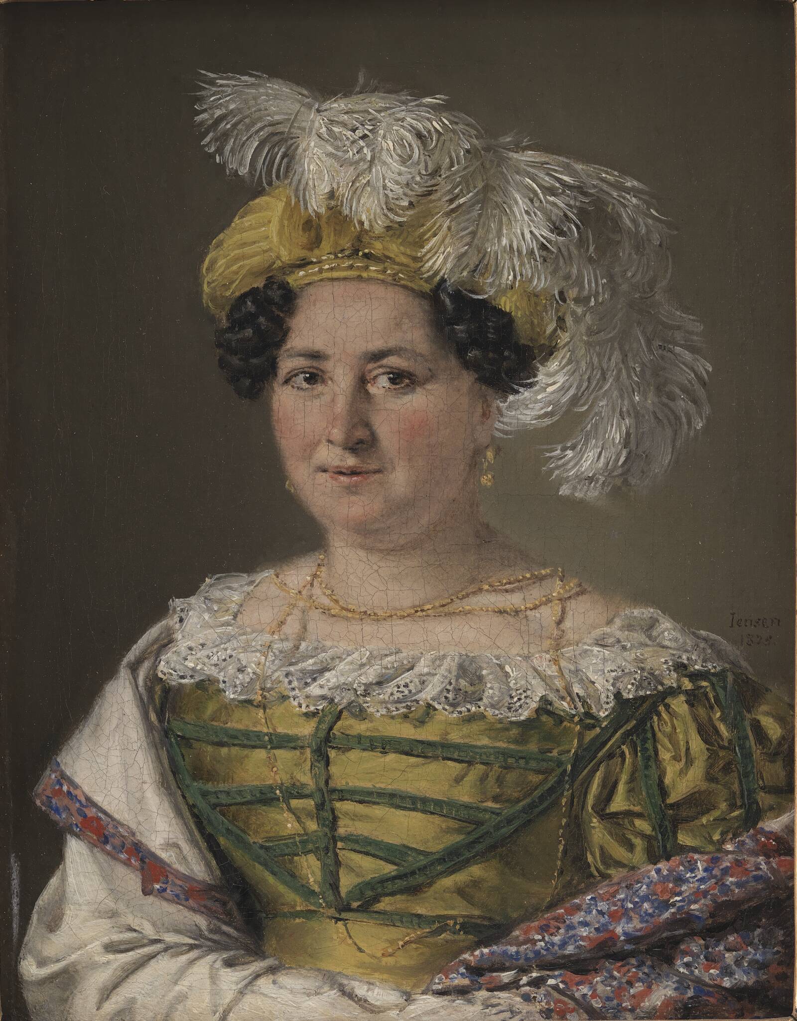 Oberstinde Pauline Hagen, C.A. Jensen, 1825