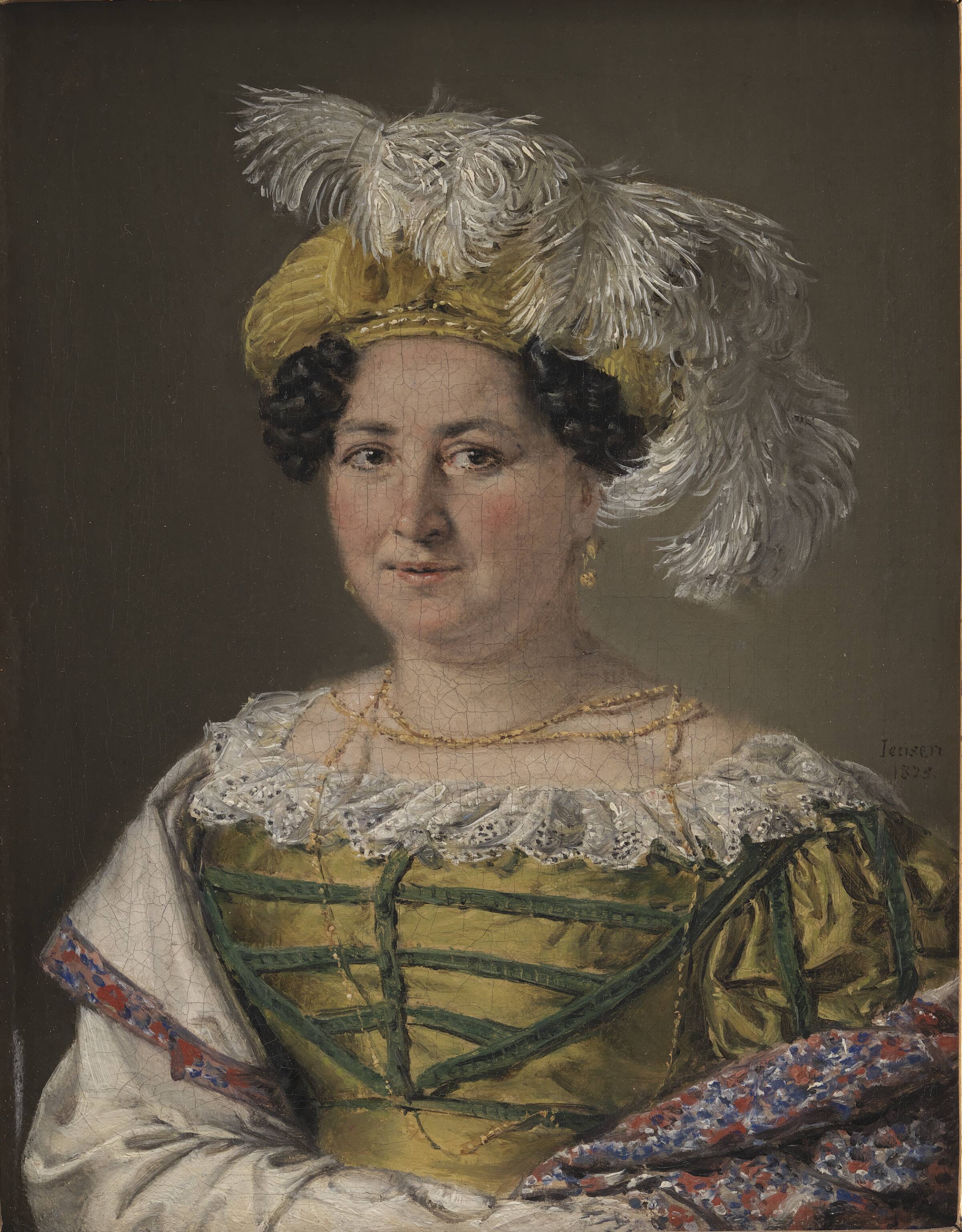 Oberstinde Pauline Hagen, C.A. Jensen, 1825