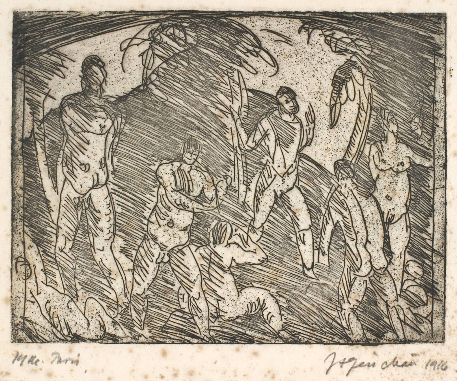 Eventyrfuglen, J.A. Jerichau, 1916