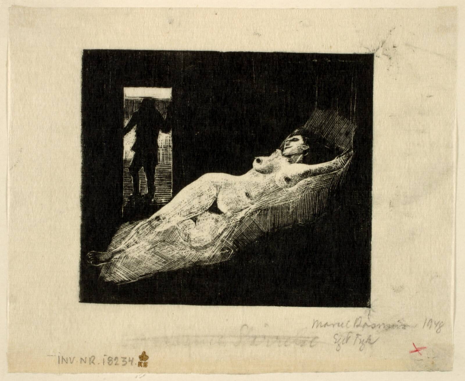 "Trofast" møder "Letfærdig", Marcel Rasmussen, 1948