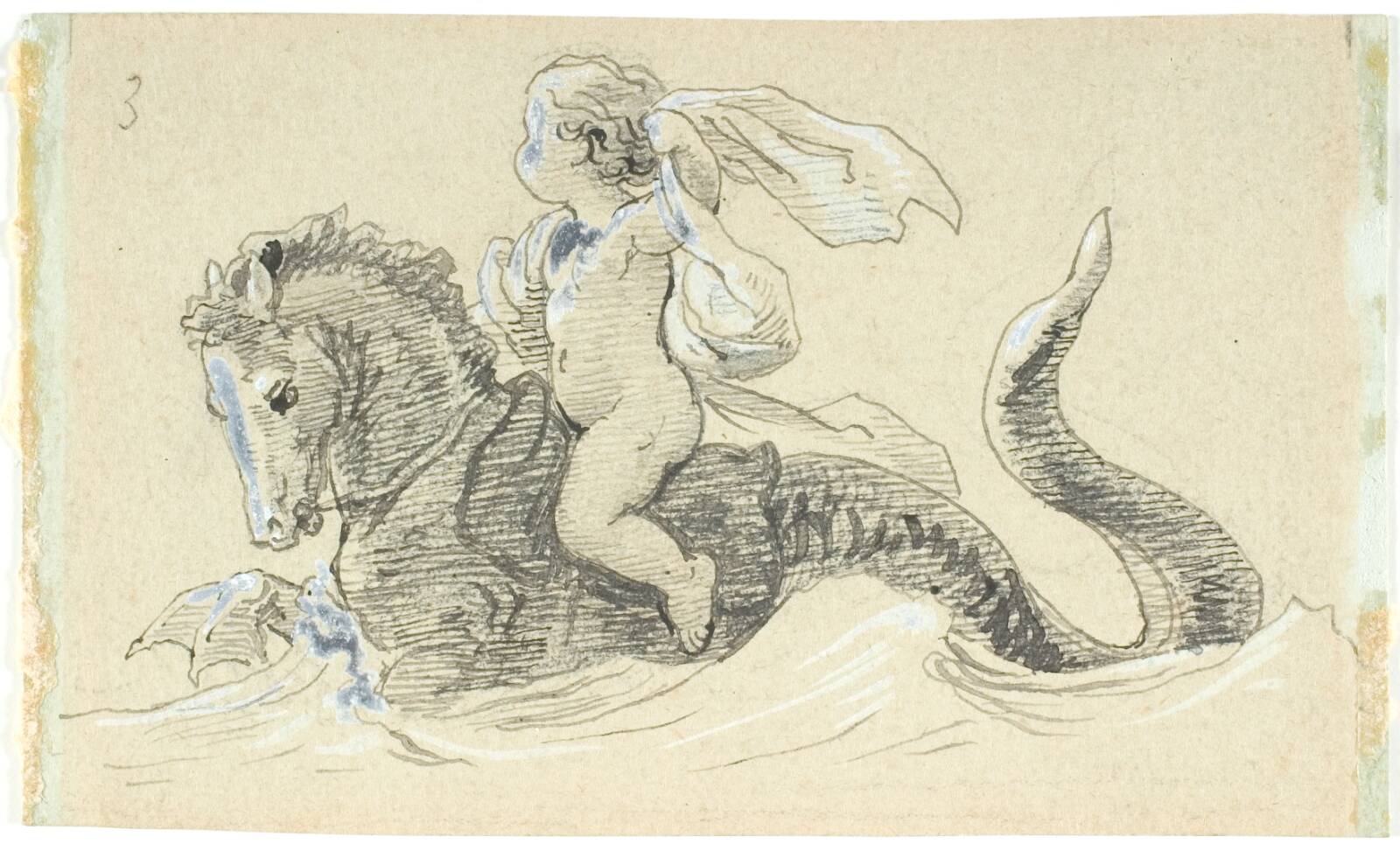 Vignet til Stormen, Lorenz Frølich, 1878