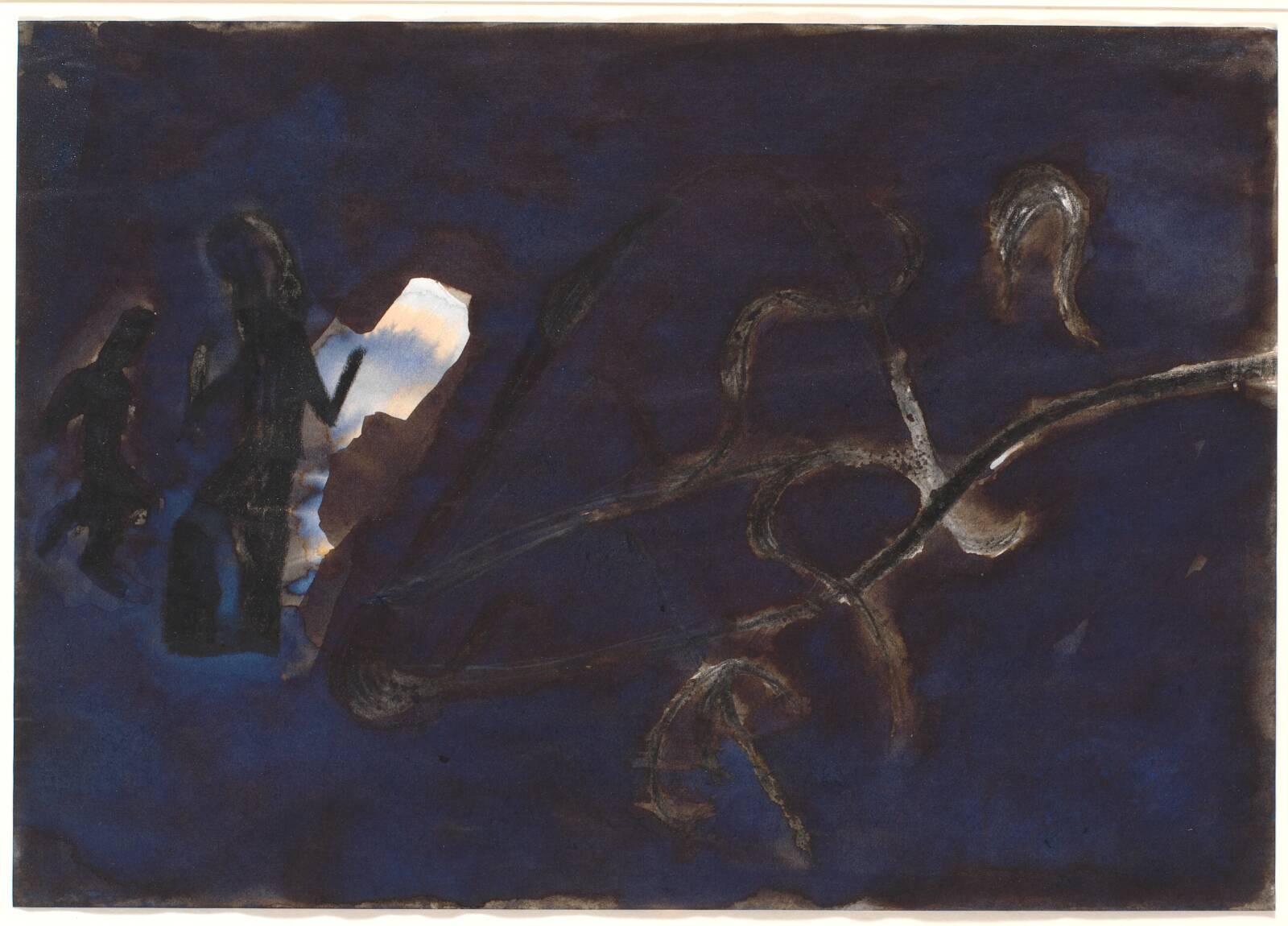Penseltegning, Dorte Dahlin, 1984