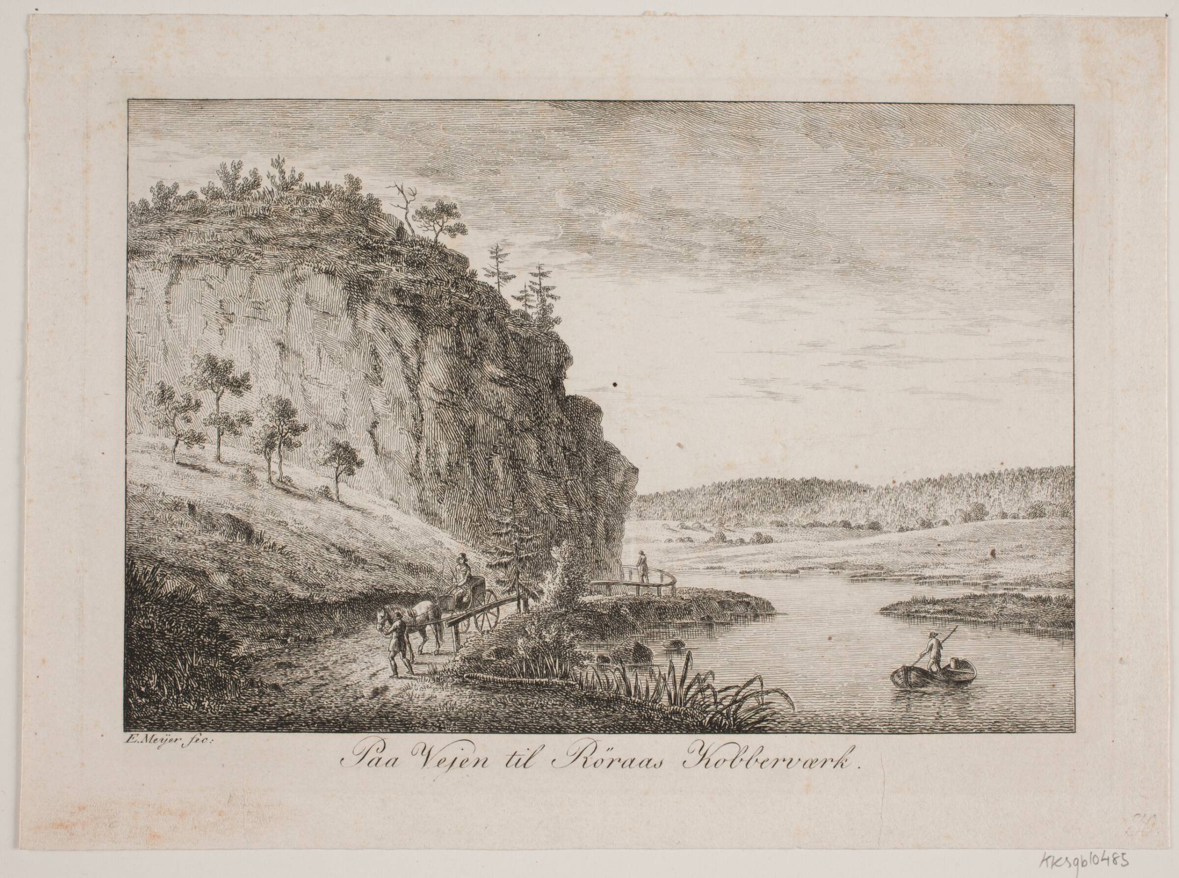 Paa Vejen til Røraas Kobberværk, Elias Meyer, 1763-1809