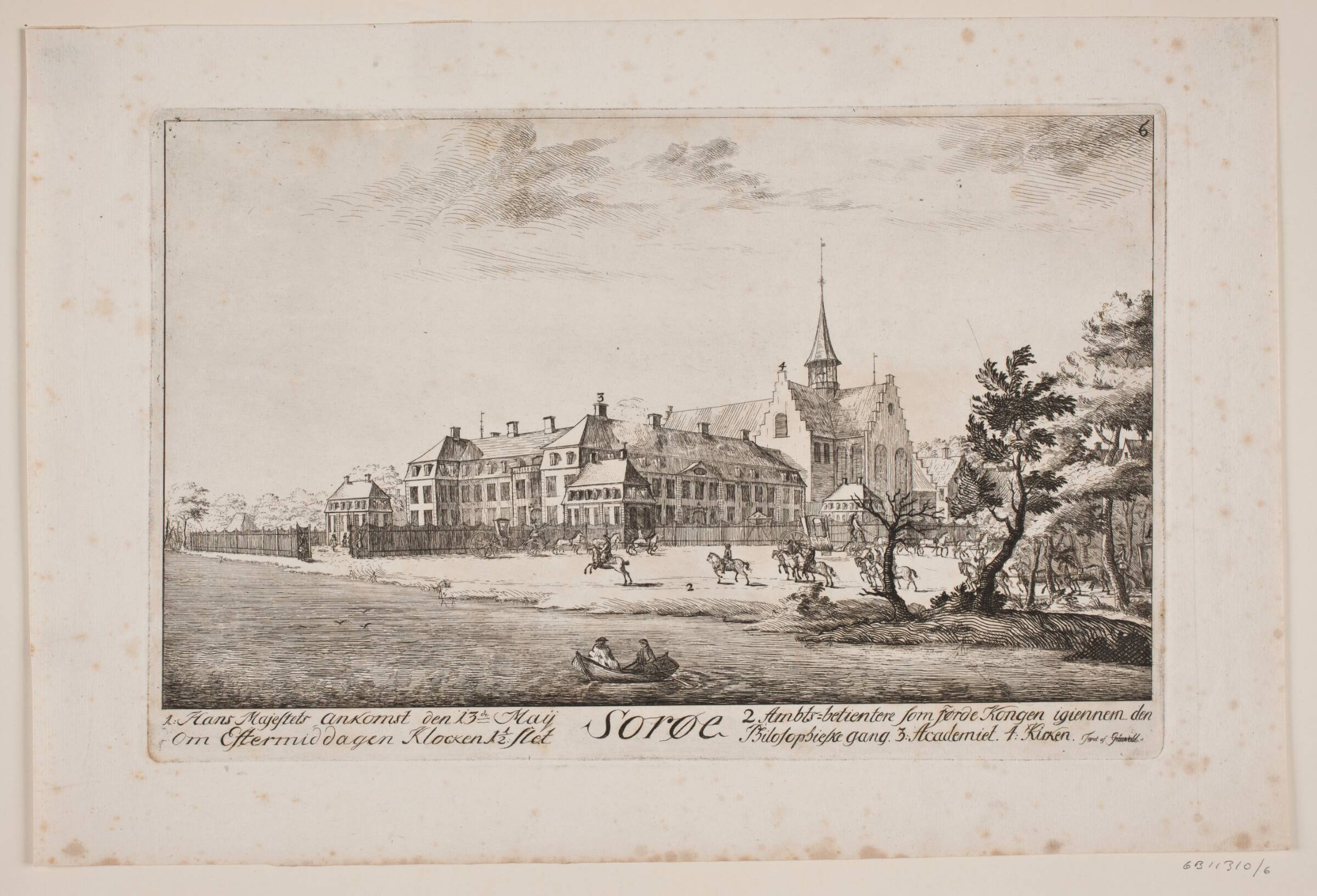 Sorø akademi og kirke, Poul Isac Grønvold, 1749