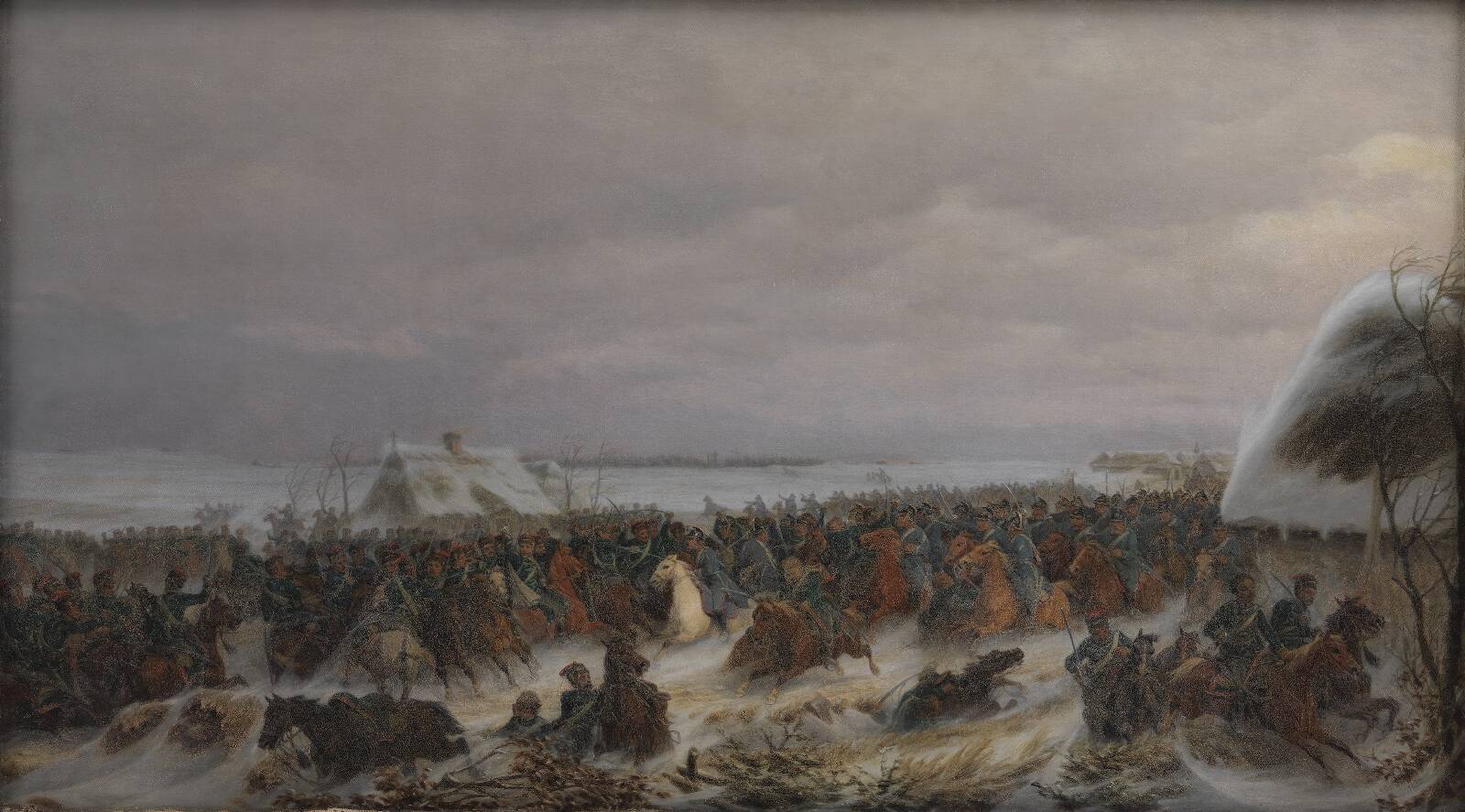 Affæren ved Vorbasse den 29. februar 1864, by Jørgen V. Sonne, 1877