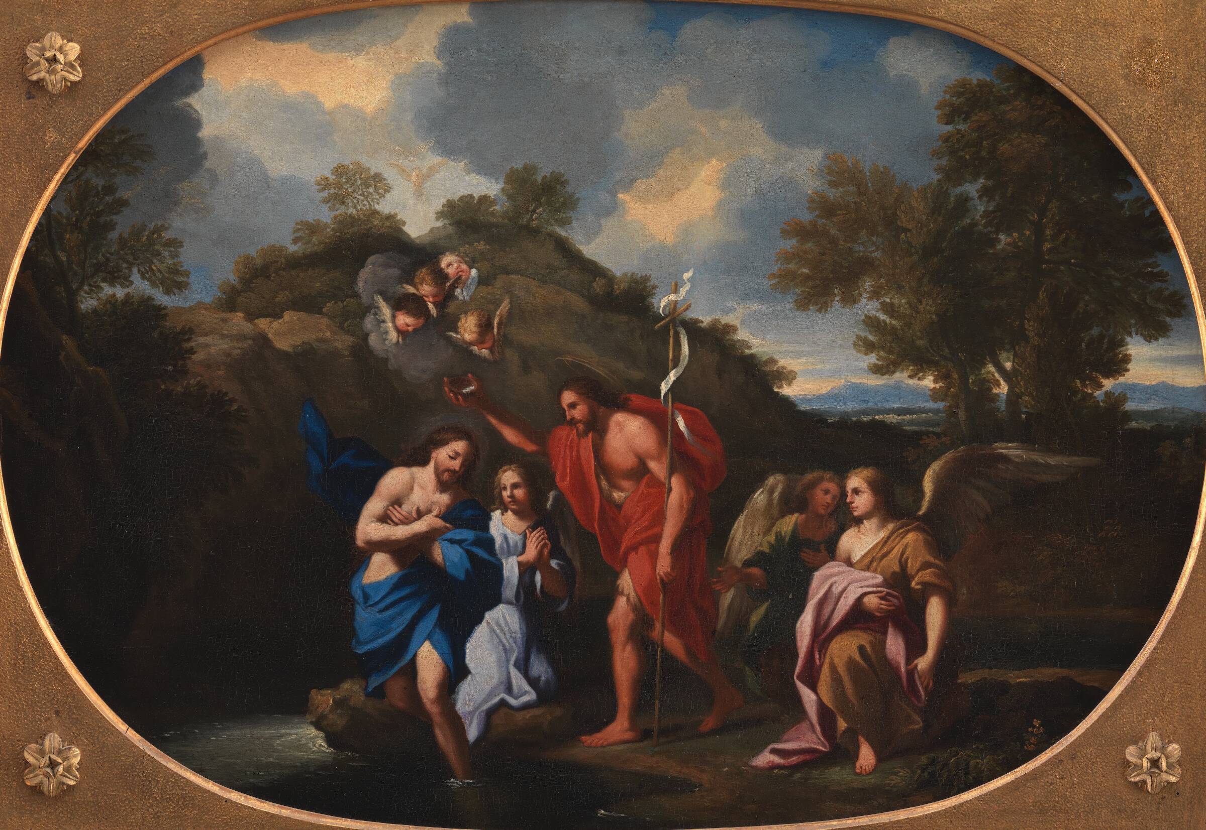 Kristi dåb, Filippo Lauri, 1638-1694