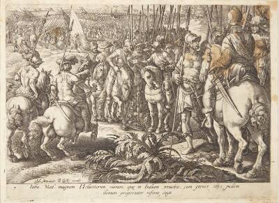 Giovanni de' Medici hjemsender de schweiziske lejetropper
