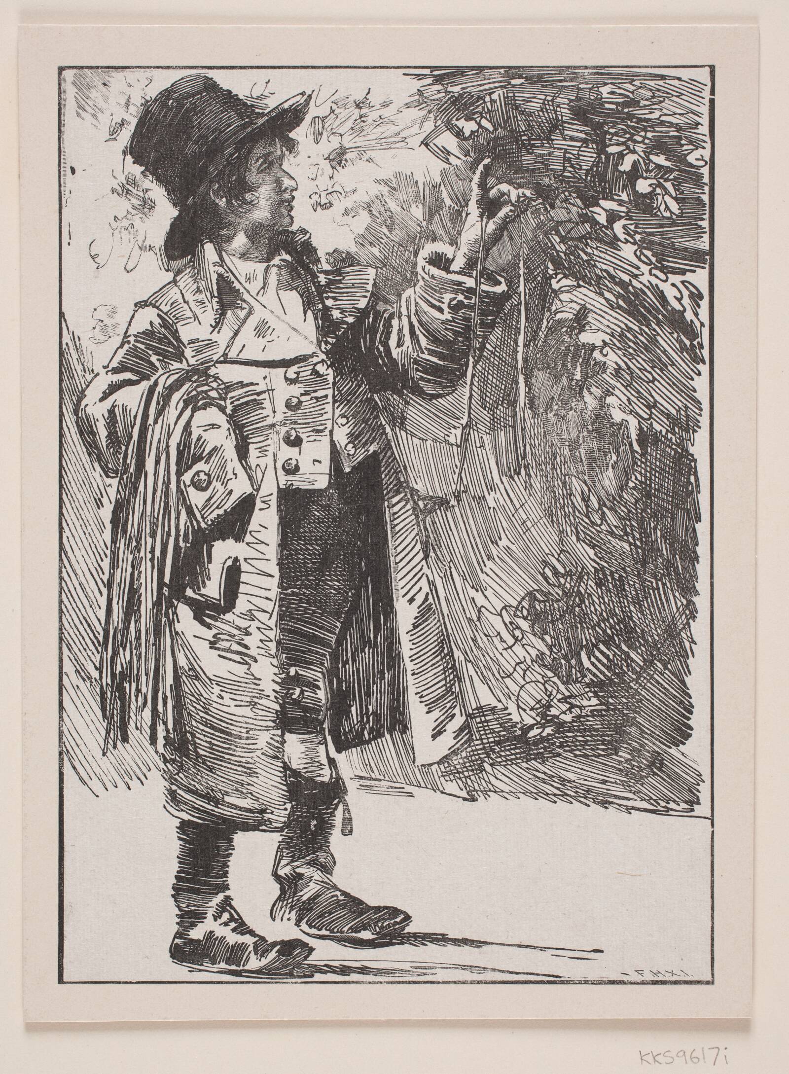 En Jødedreng, Ubekendt, 1885