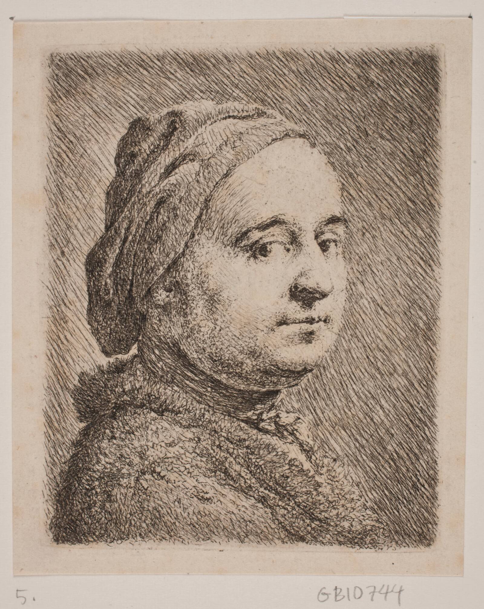 Brystbillede af en midaldrende Mand, Joseph Brecheisen, 1748-1768