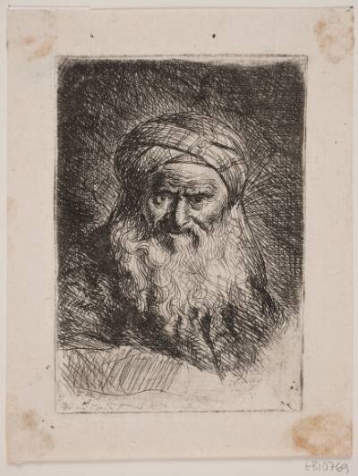 Gammel Mand med Turban