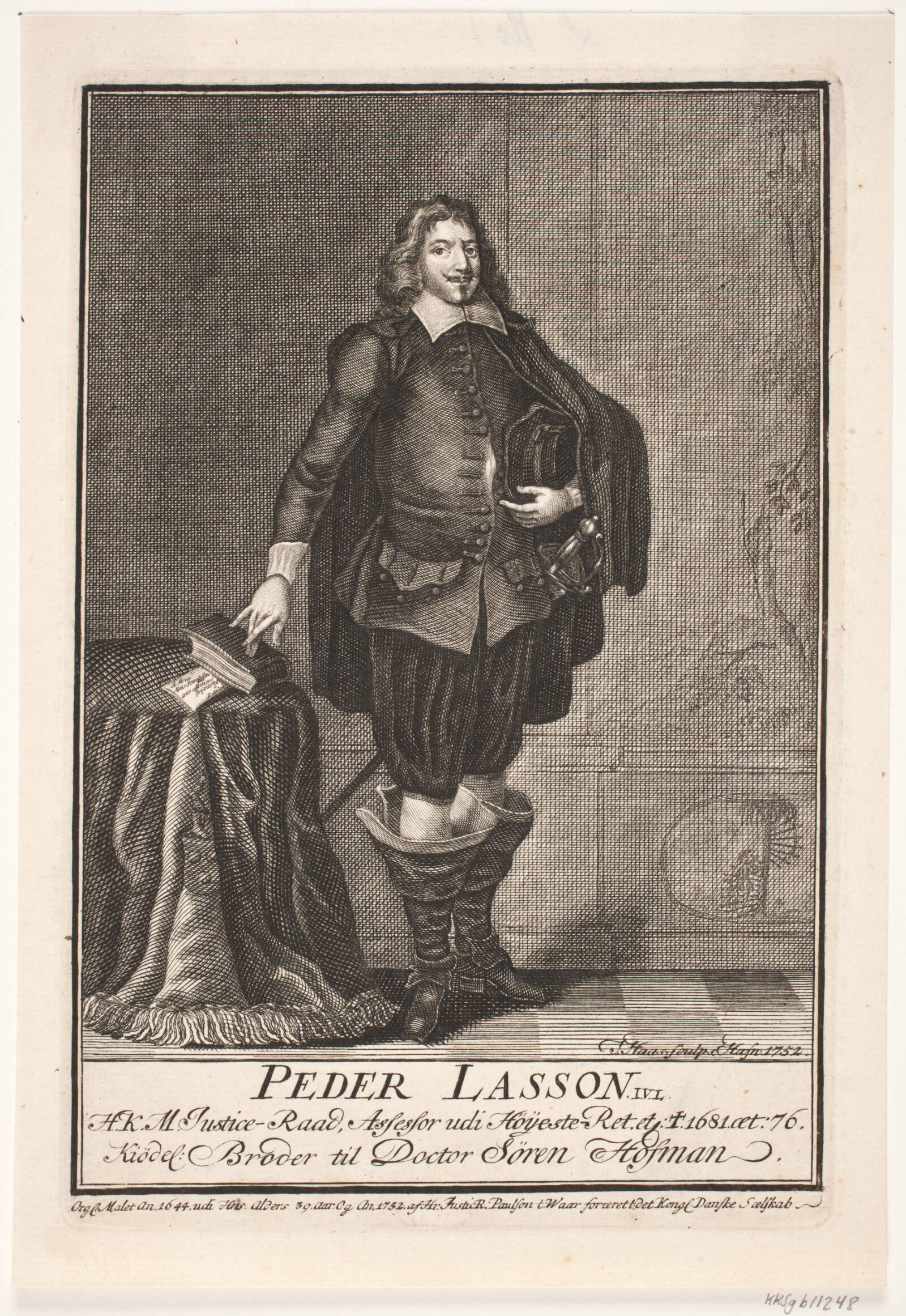 Peder Lasson, Jonas Haas, 1752