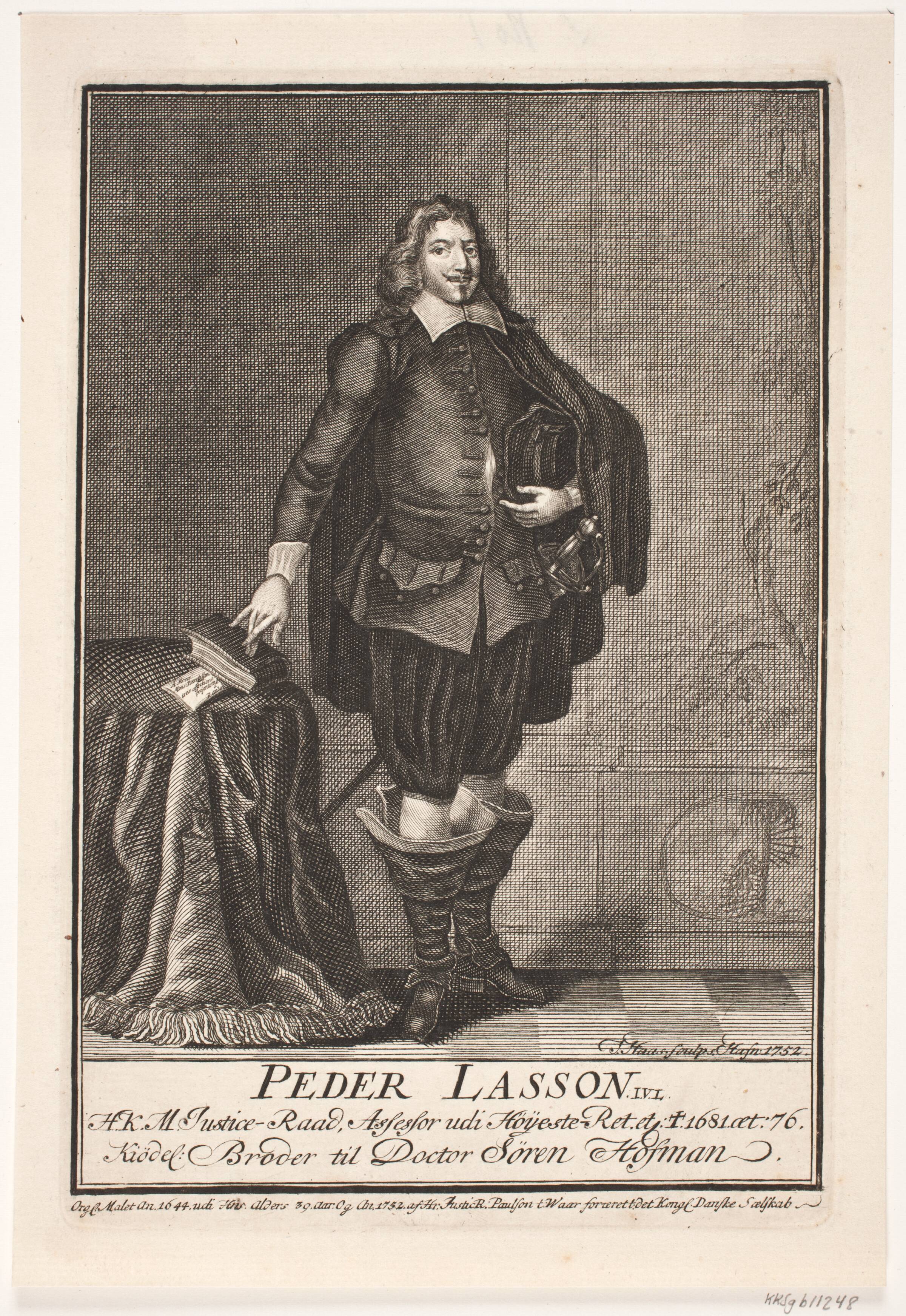 Peder Lasson, Jonas Haas, 1752