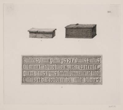 "Kongegravene i Ringsted Kirke". Planche XVI